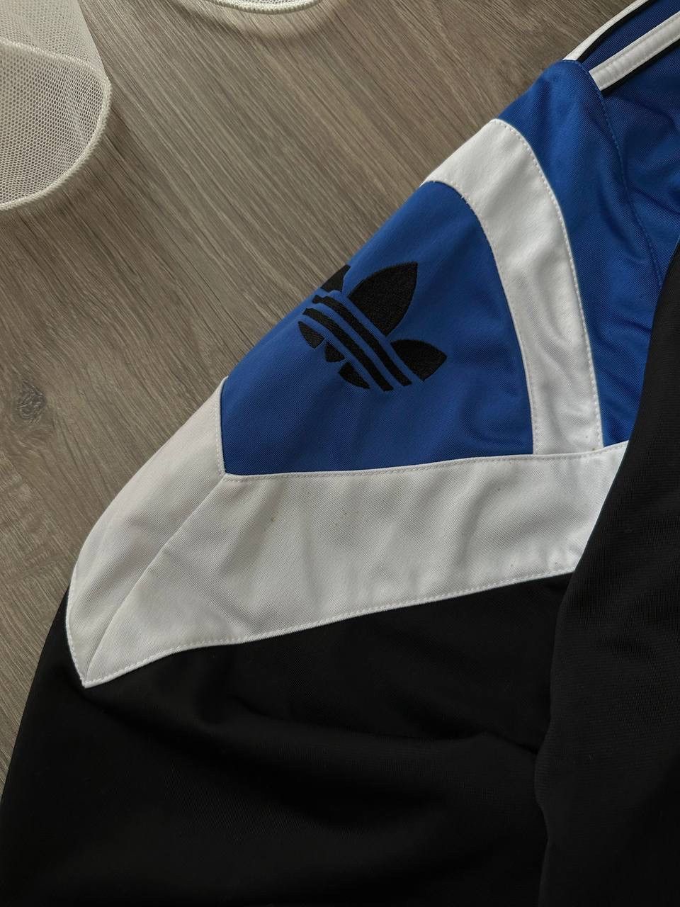 Adidas × Vintage Vintage Adidas Black Sportswear Zip Hoodie Size US L / EU 52-54 / 3 - 7 Thumbnail