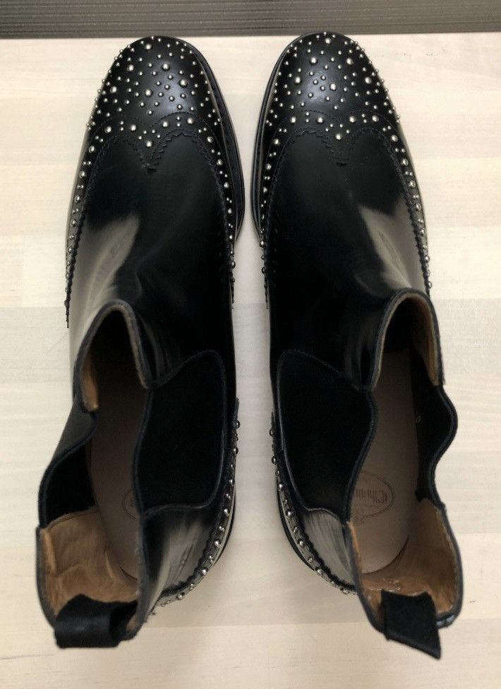 Church's Church's 🇮🇹 Ketsby Met Stud Embellish Chelsea Boots 40.5 NEW Size US 10.5 / IT 40.5 - 8 Thumbnail