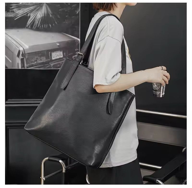 Leather Soft Leather Tote Bag Size ONE SIZE - 2 Thumbnail