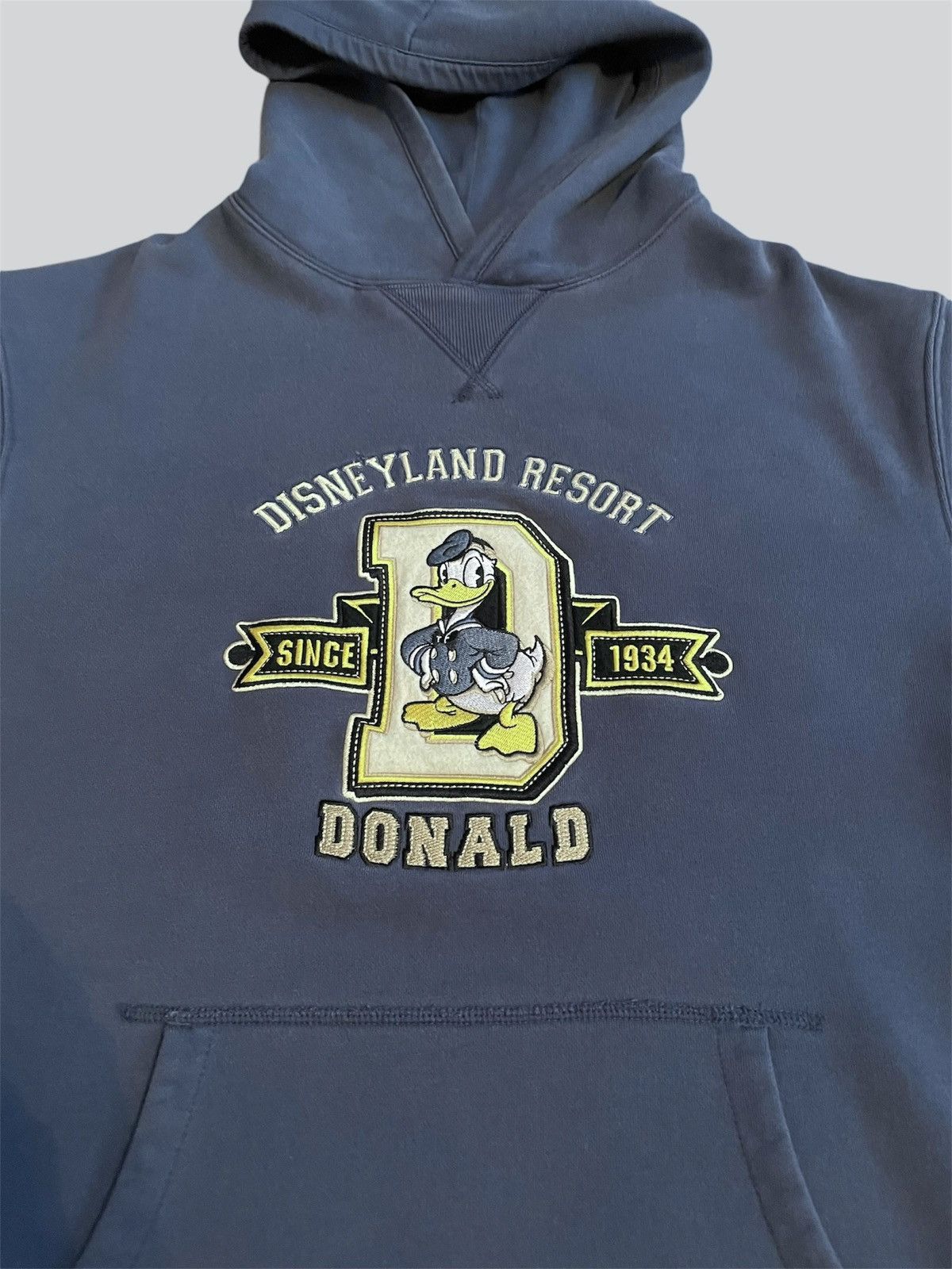 Disney Disney vintage Donald Duck blue faded hoodie Size Large Size US L / EU 52-54 / 3 - 3 Thumbnail