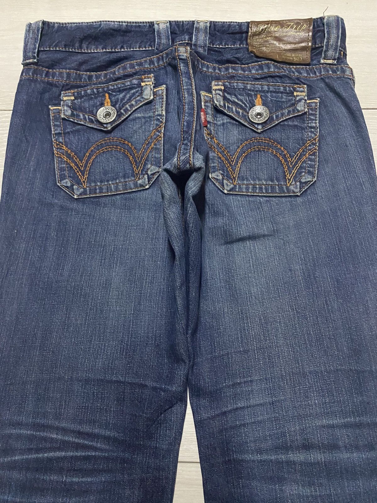 Edwin Vintage Edwin Blue Trip 5506 Bush Pant skinny Slim Jeans Size US 32 / EU 48 - 4 Thumbnail