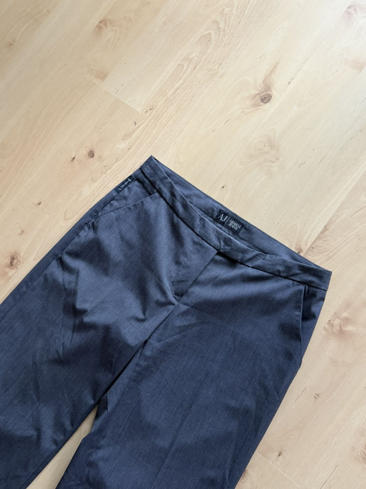 Giorgio Armani Giorgio Armani Jeans tailored wide leg trousers pants vtg Size 27" / US 4 / IT 40 - 10 Thumbnail