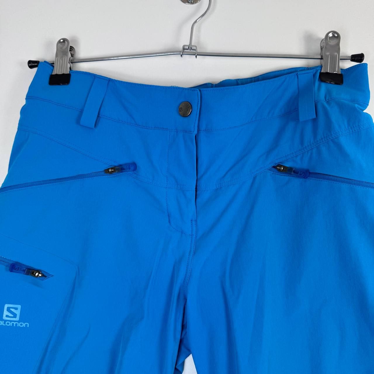 Salomon Salomon Womens Hiking Shorts Blue Size S Size 32" / US 10 / IT 46 - 2 Thumbnail