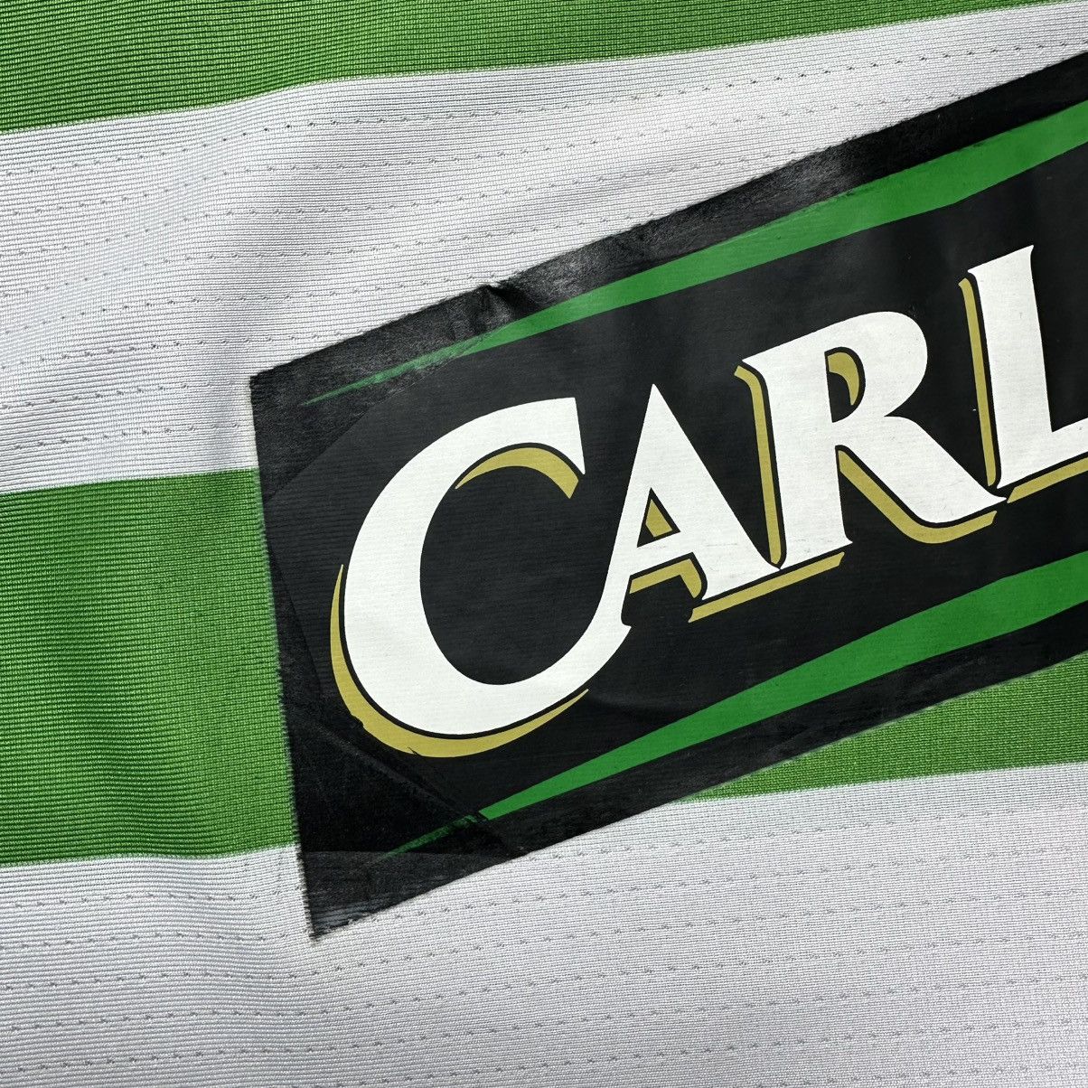 Umbro CELTIC UMBRO 2004/2005 FOOTBALL HOME JERSEY #7 LARSSON Size US XL / EU 56 / 4 - 9 Thumbnail