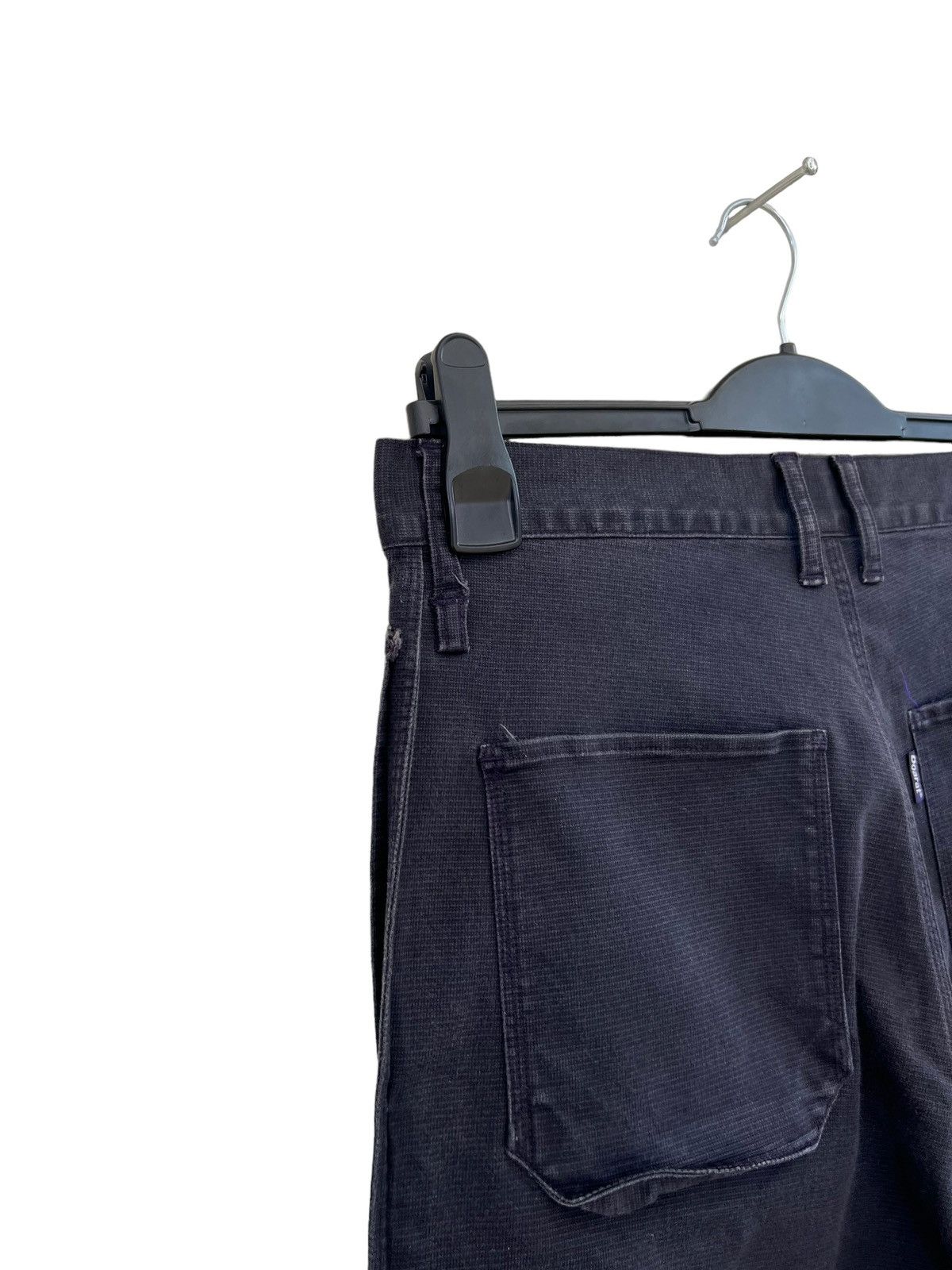 Vintage Vintage Brand DOARAT Japan Fade Black Cargo Trouser Pant Size US 31 - 16 Thumbnail