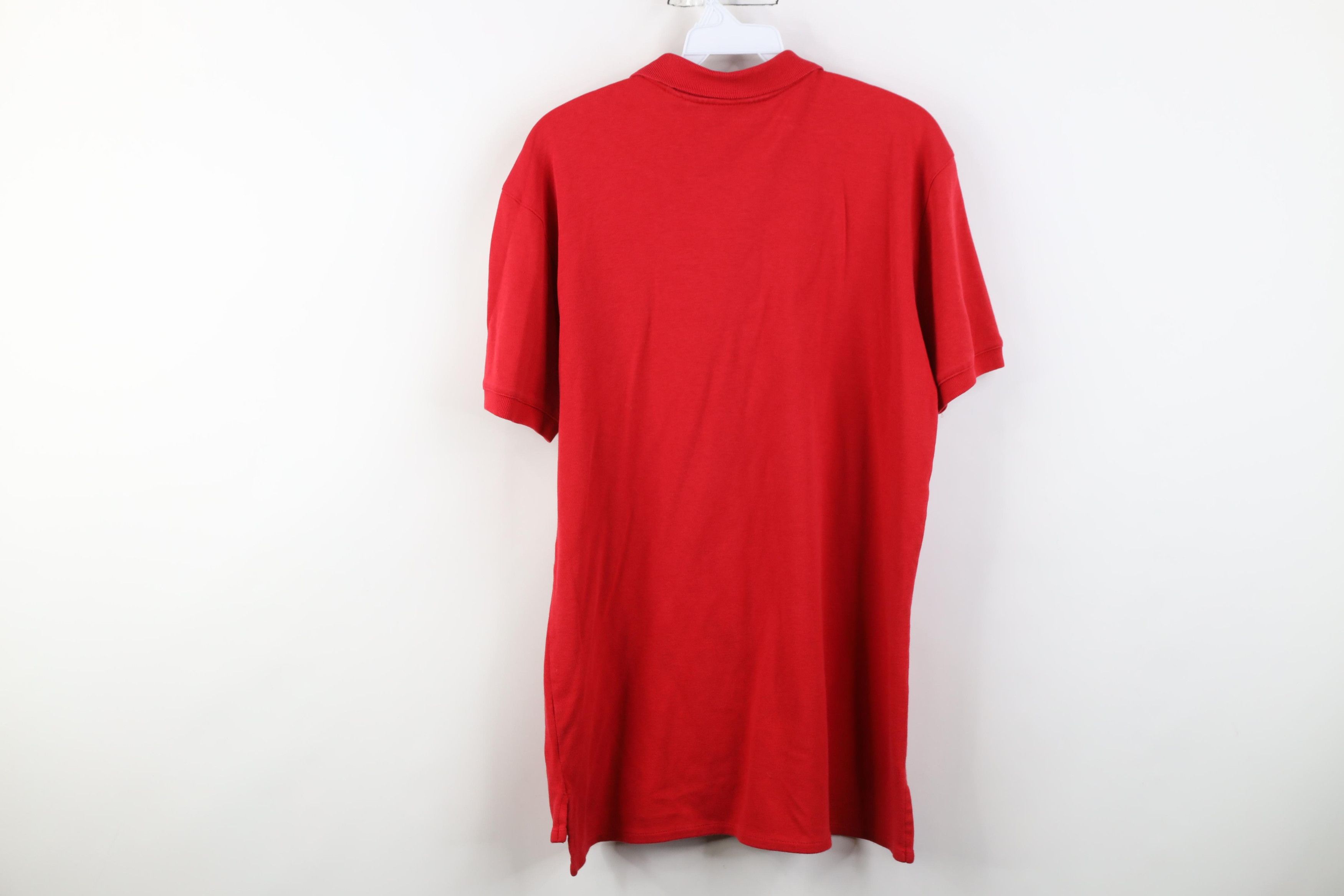 Eddie Bauer Vintage 90s Eddie Bauer Soft Cotton Golf Polo Shirt Red Size US M / EU 48-50 / 2 - 9 Thumbnail