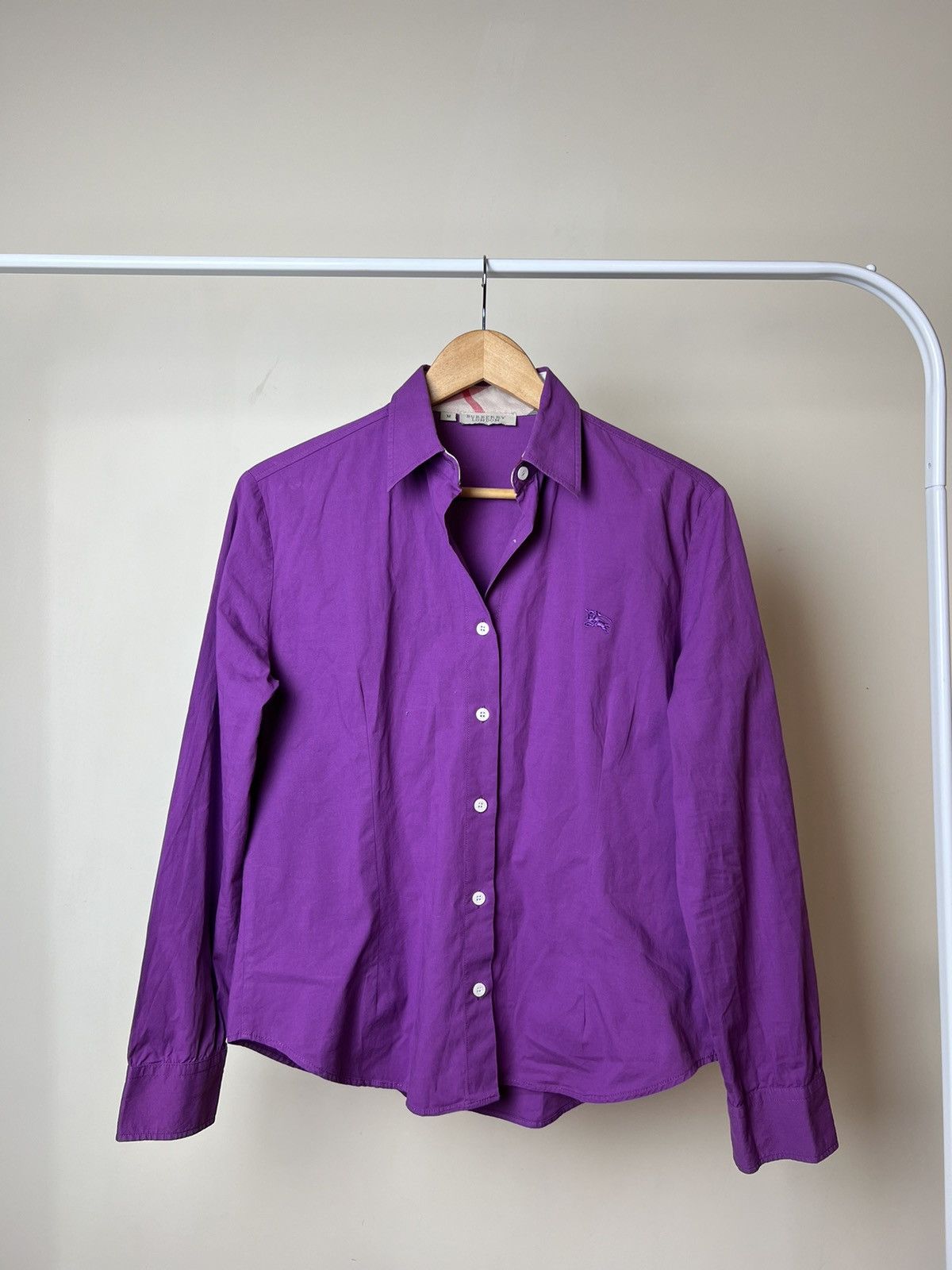 Burberry Burberry violet Shirt Women M Size Size M / US 6-8 / IT 42-44 - 2 Thumbnail