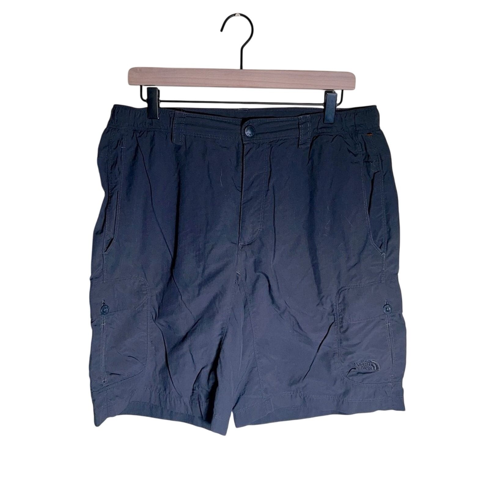 The North Face THE NORTH FACE slate gray hiking cargo shorts L Size US 34 / EU 50 - 1 Thumbnail