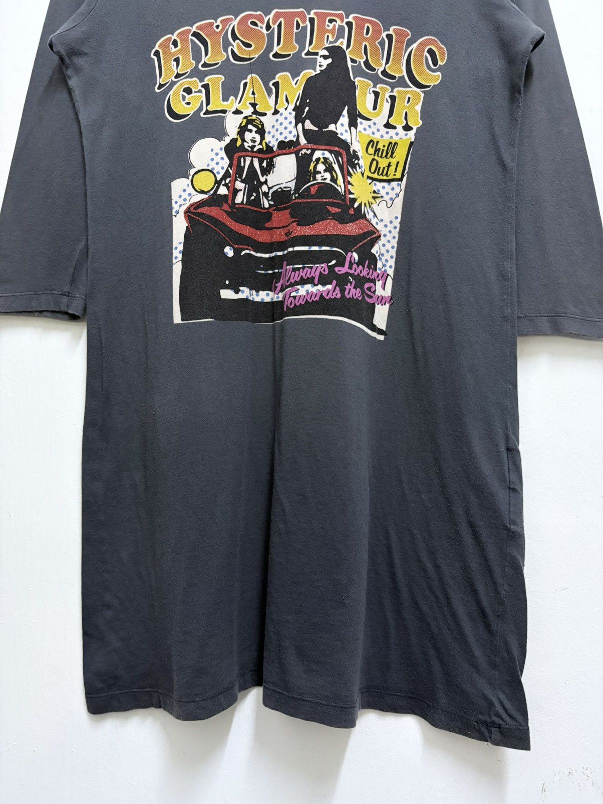 Hysteric Glamour 2000's Hysteric Glamour " All Messed Up ! " L/S Midi Dress Size M / US 6-8 / IT 42-44 - 8 Thumbnail