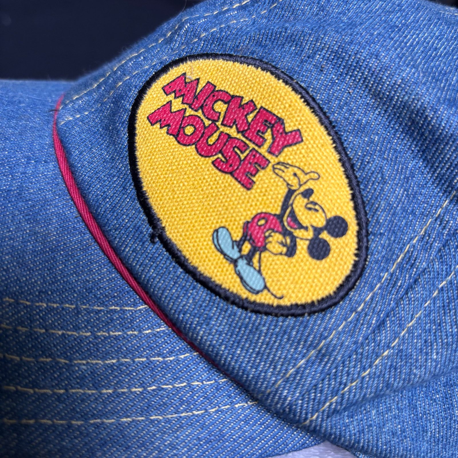 Disney Blue & Yellow Mickey Mouse Hat Size ONE SIZE - 3 Thumbnail