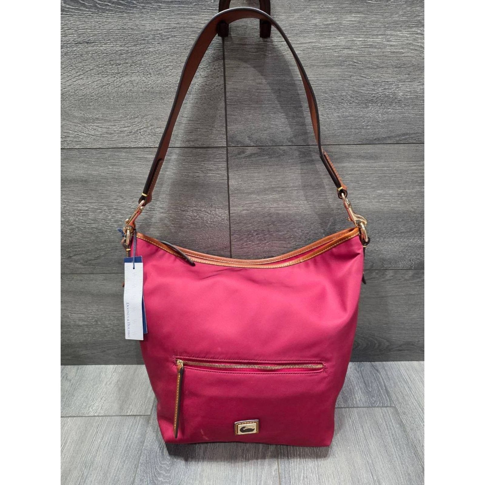Dooney & Bourke Dooney & Bourke burgundy Wayfarer Small Hobo Cro bag B000555 Size ONE SIZE - 1 Thumbnail
