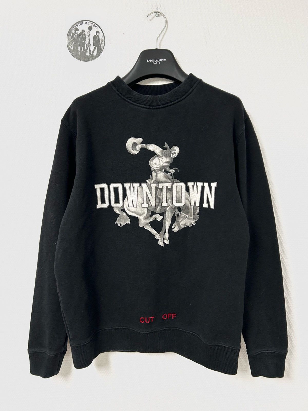 Off-White FW2016 Downtown "Cut Off" Crewneck Size US M / EU 48-50 / 2 - 1 Thumbnail