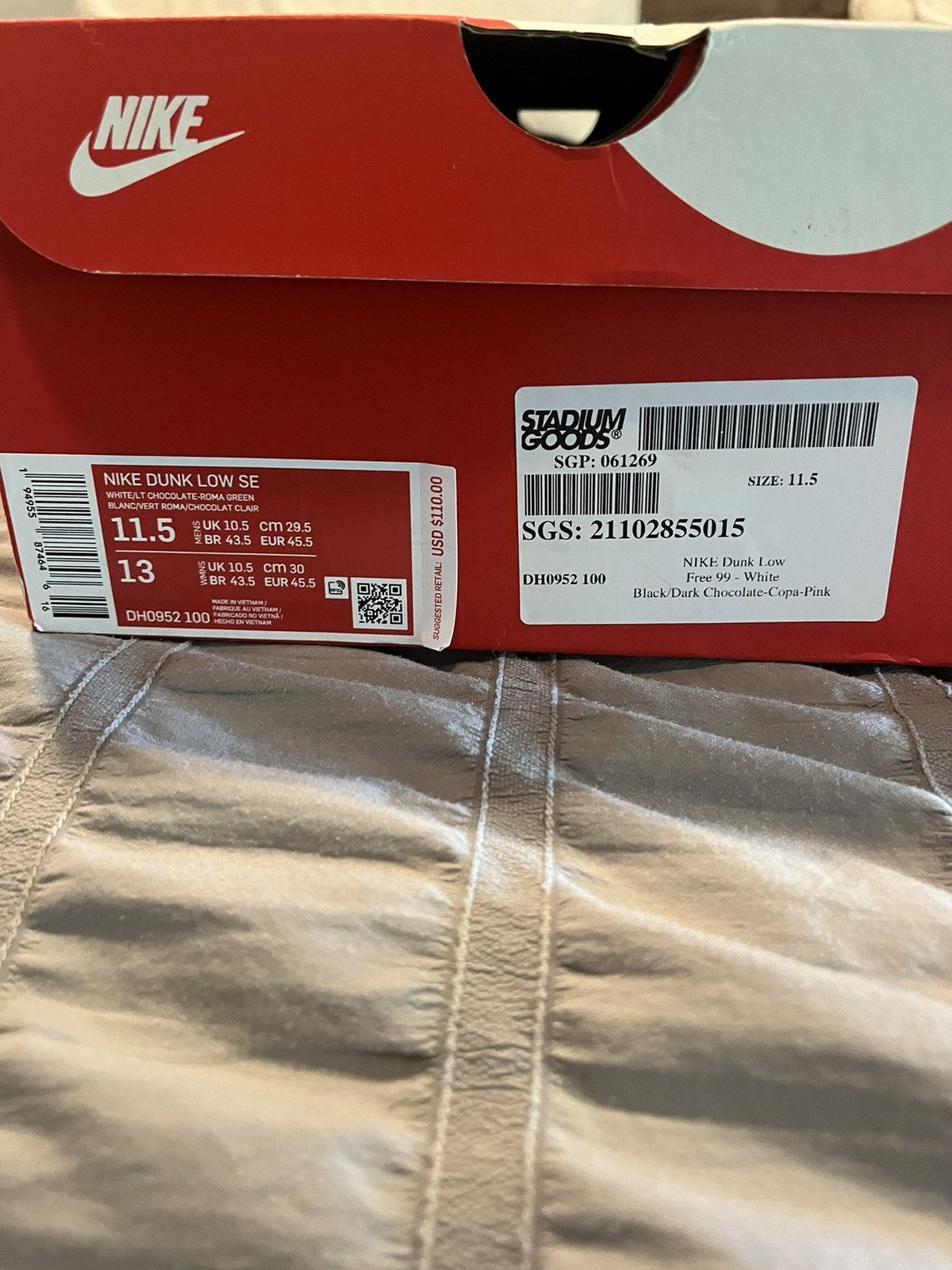 Nike Nike “Free 99” dunk lows Size US 11.5 / EU 44-45 - 4 Thumbnail