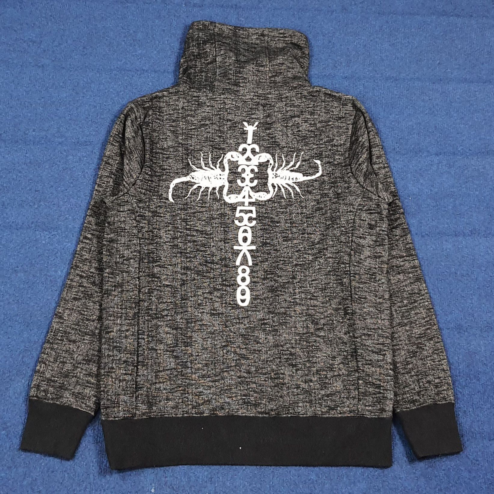 semanticdesign Vintage Semantic Design Cowl Pullover Fleece Lined C279N7 Size US S / EU 44-46 / 1 - 1 Thumbnail