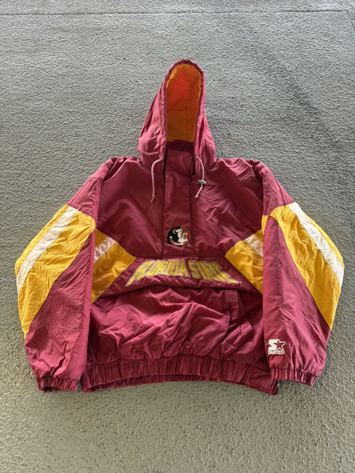 VINTAGE 90S FLORDIA STATE UNIVERSITY STARTER NCAA JACKET