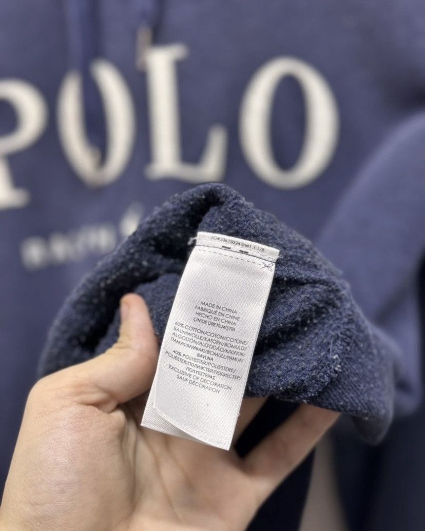 Polo Ralph Lauren Polo Ralph Lauren Vintage Hoodie Size US L / EU 52-54 / 3 - 8 Thumbnail