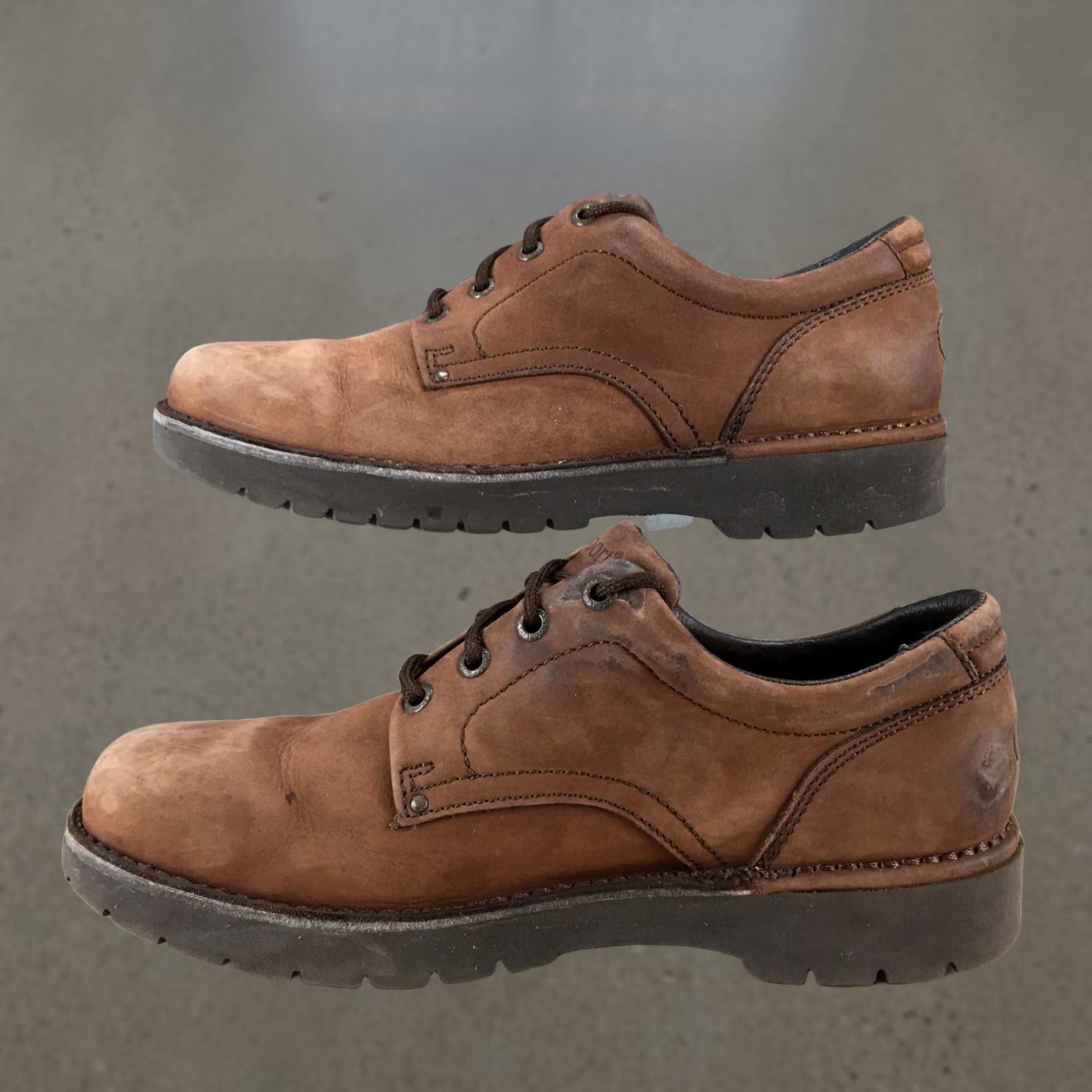 Rockport Rockport Mens Oxford Brown Leather Lace Up Casual Comfort Shoes M Width Leather Size US M / EU 48-50 / 2 - 1 Thumbnail