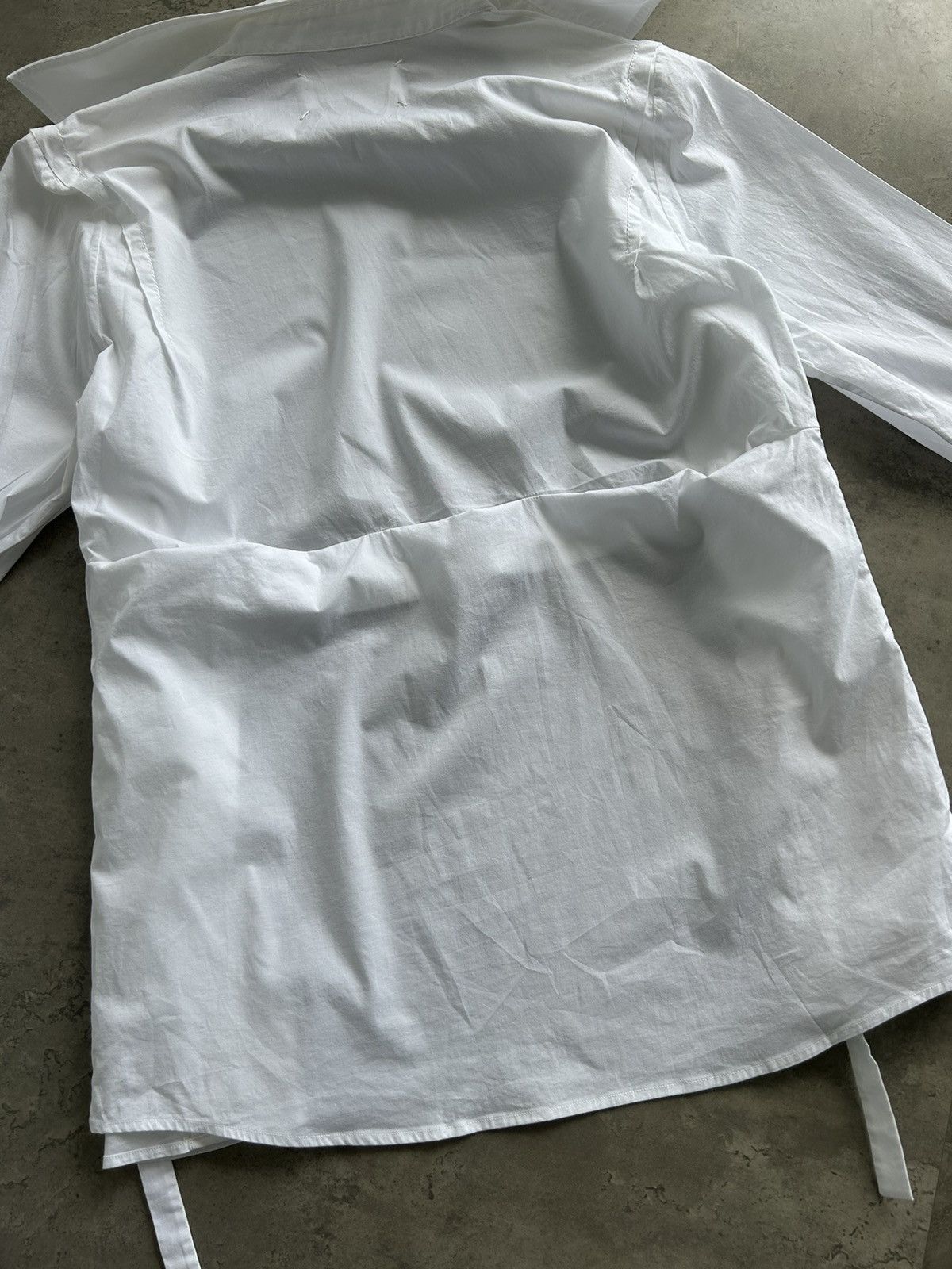 Maison Margiela Maisonmargiela women’s white button down top shirt Size L / US 10 / IT 46 - 15 Thumbnail