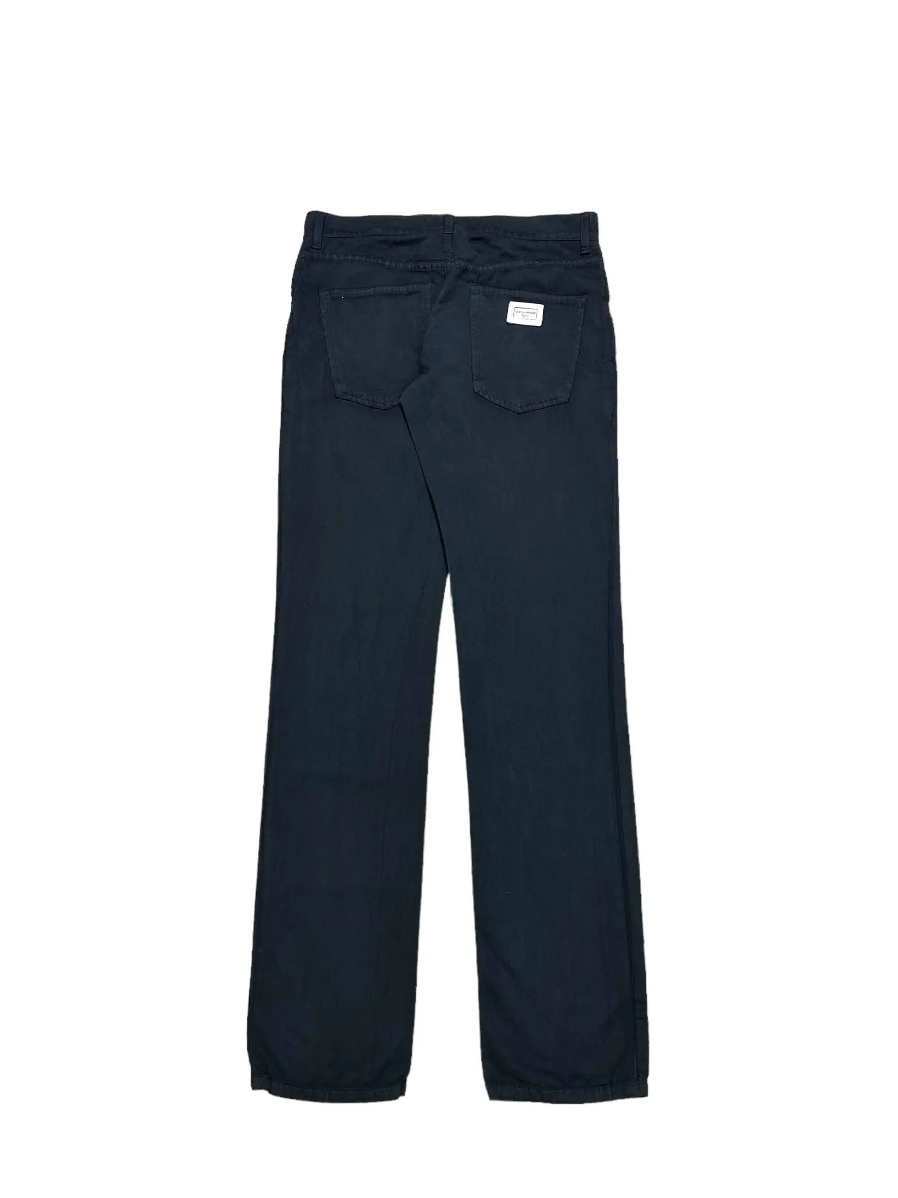 Dolce & Gabbana D&G Black Jeans Size US 30 / EU 46 - 1 Thumbnail