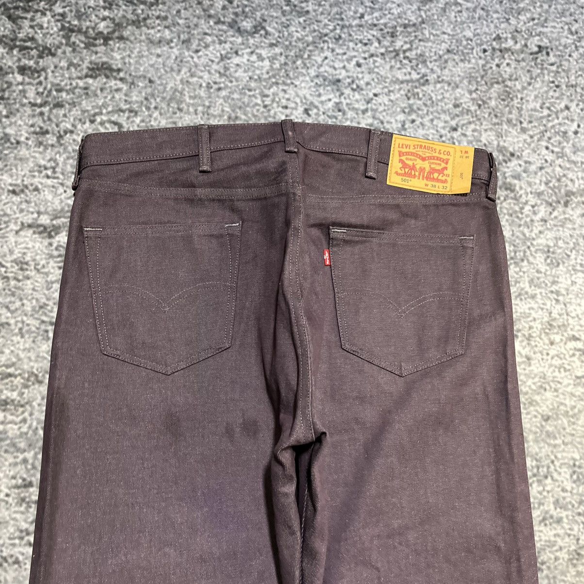 Levi's VINTAGE LEVI'S 501 BUTTON FLY WHITE OAK CONE DENIM JEANS Size US 38 / EU 54 - 3 Thumbnail