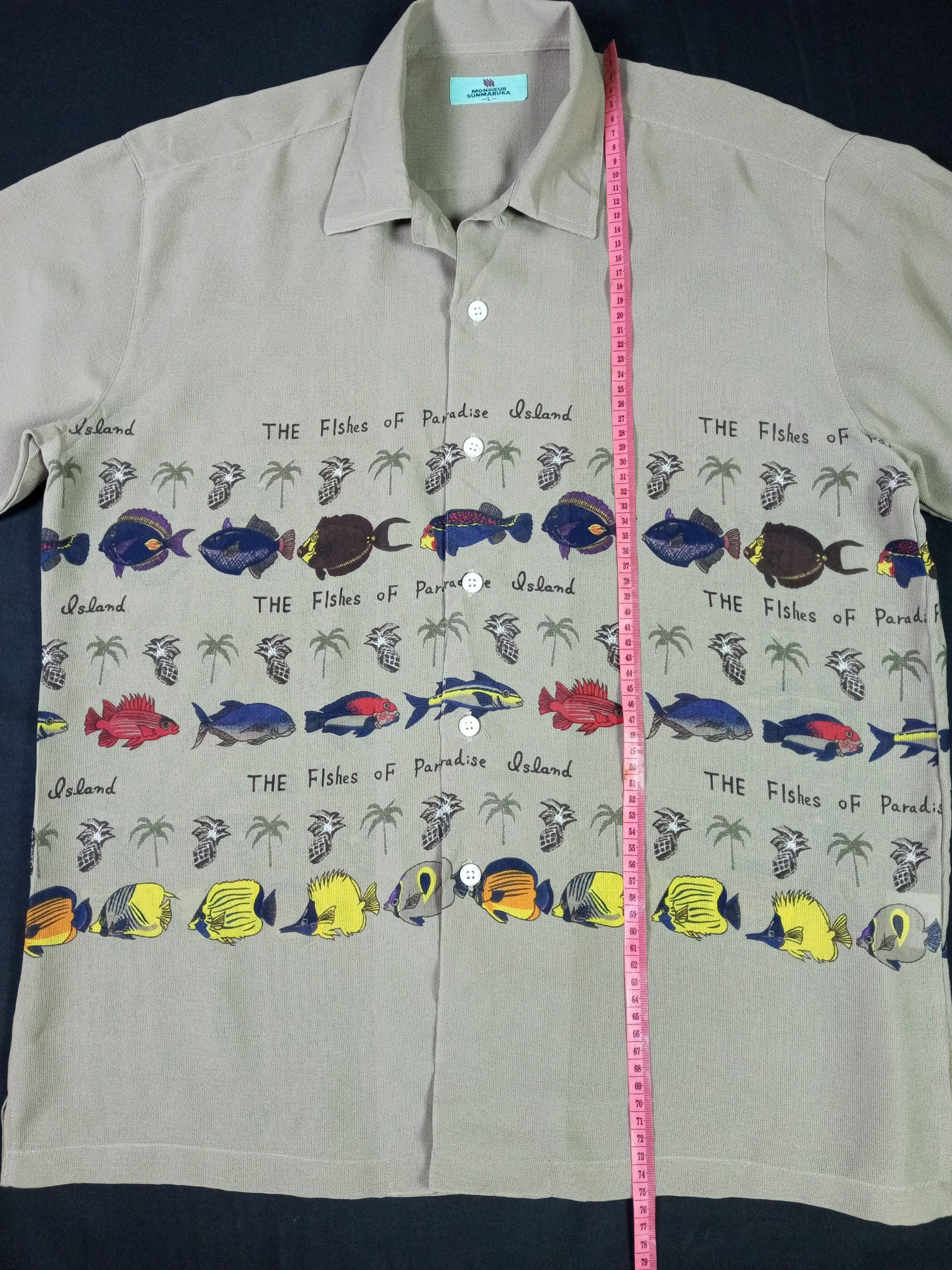 Japanese Brand 🔥Japanese brand Monsieur Sunmaruka Hawaii style shirt Size US L / EU 52-54 / 3 - 10 Thumbnail