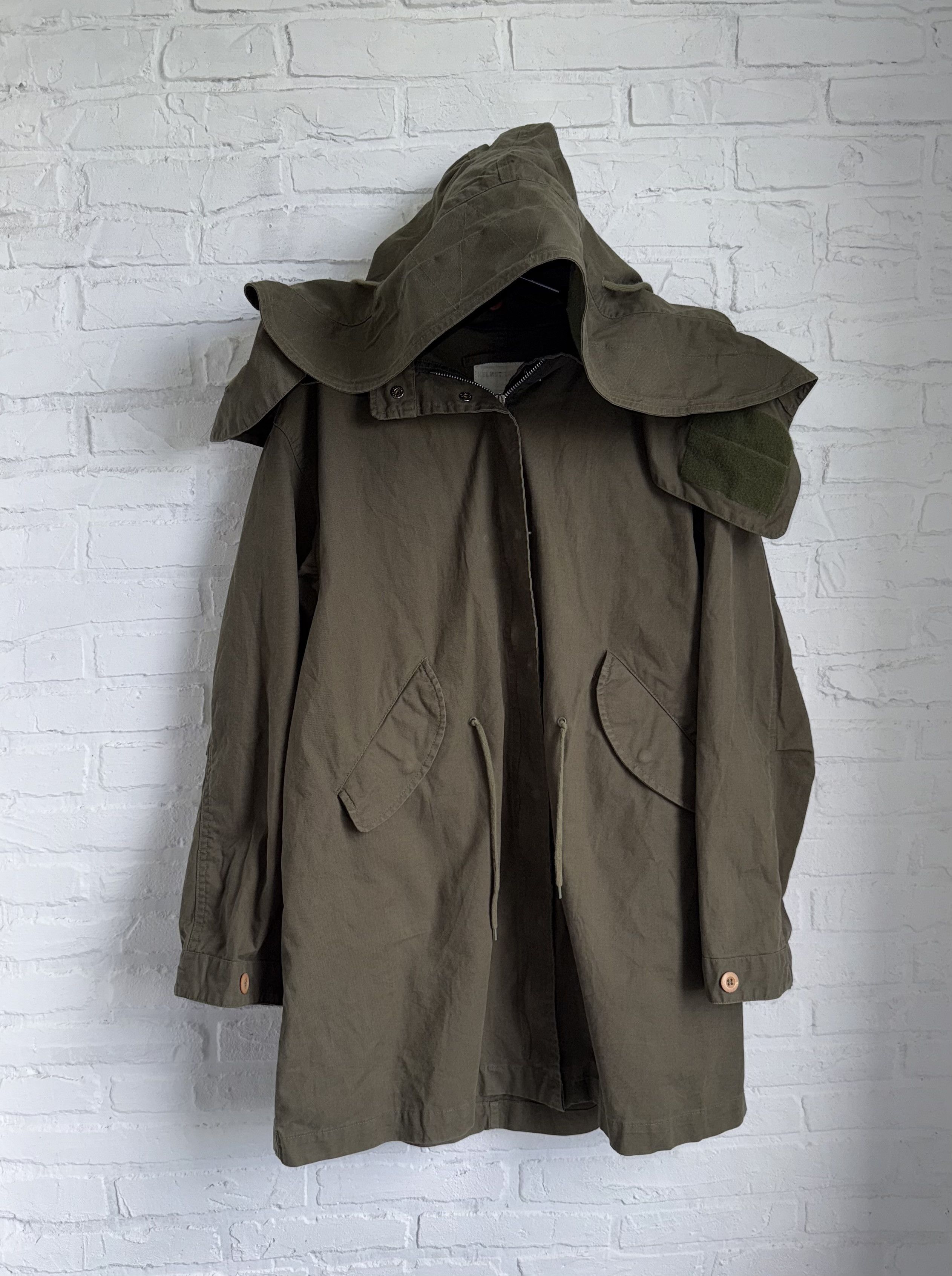 Helmut Lang Archive 1998 Helmut Lang Military Techwear Parka Oversized Size US M / EU 48-50 / 2 - 1 Thumbnail