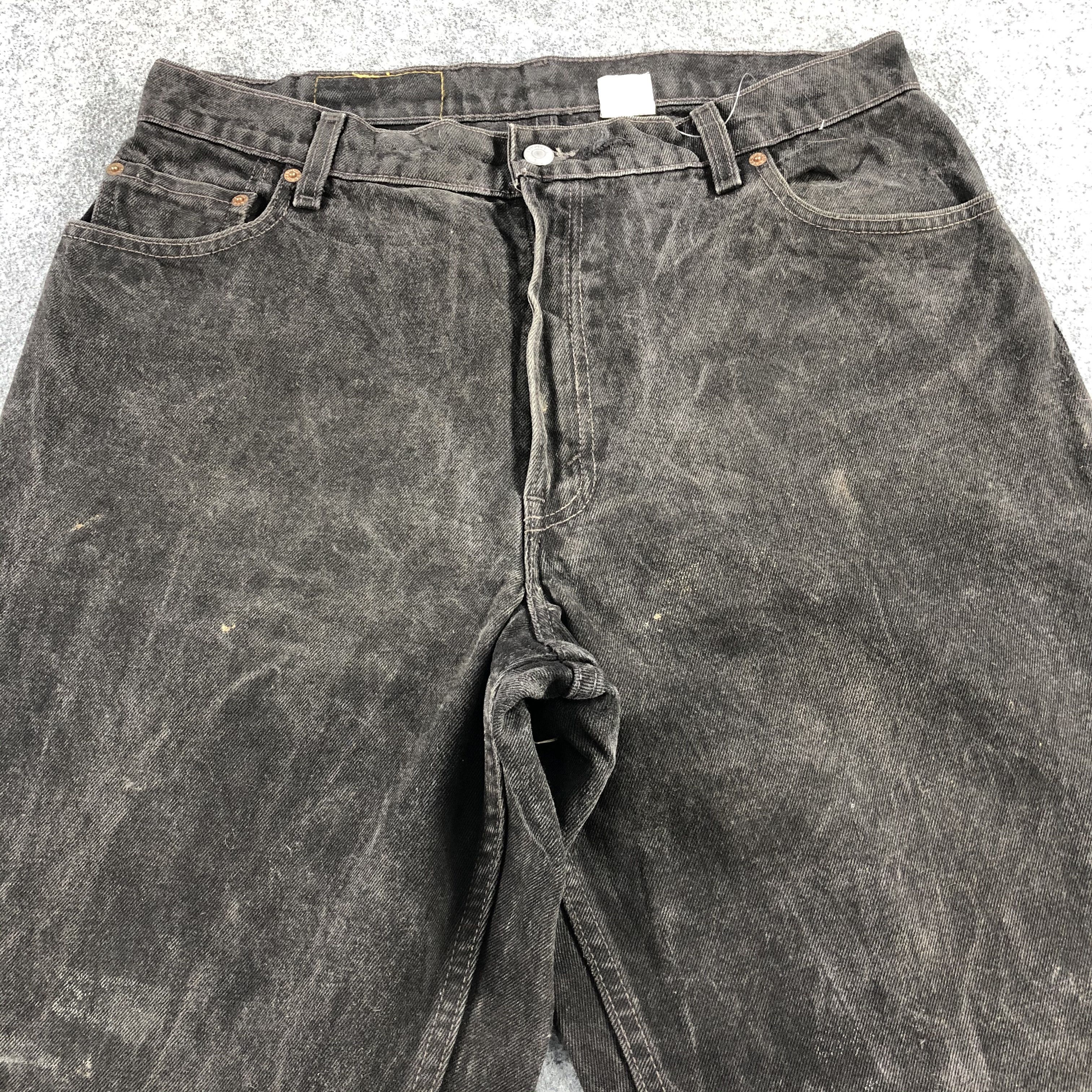 Levi's Vintage 90s Levis 550 Earth Tone Jeans-J2162 Size US 34 / EU 50 - 3 Thumbnail