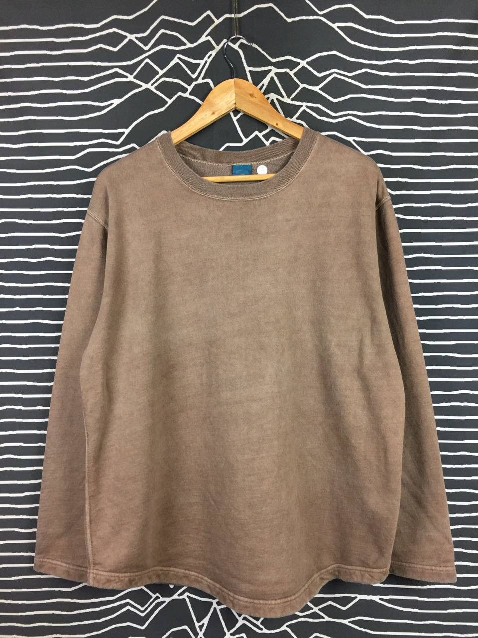 Japanese Brand Good On USA Cotton Pigment Dyed Crewneck Sweatshirt Size US L / EU 52-54 / 3 - 1 Thumbnail