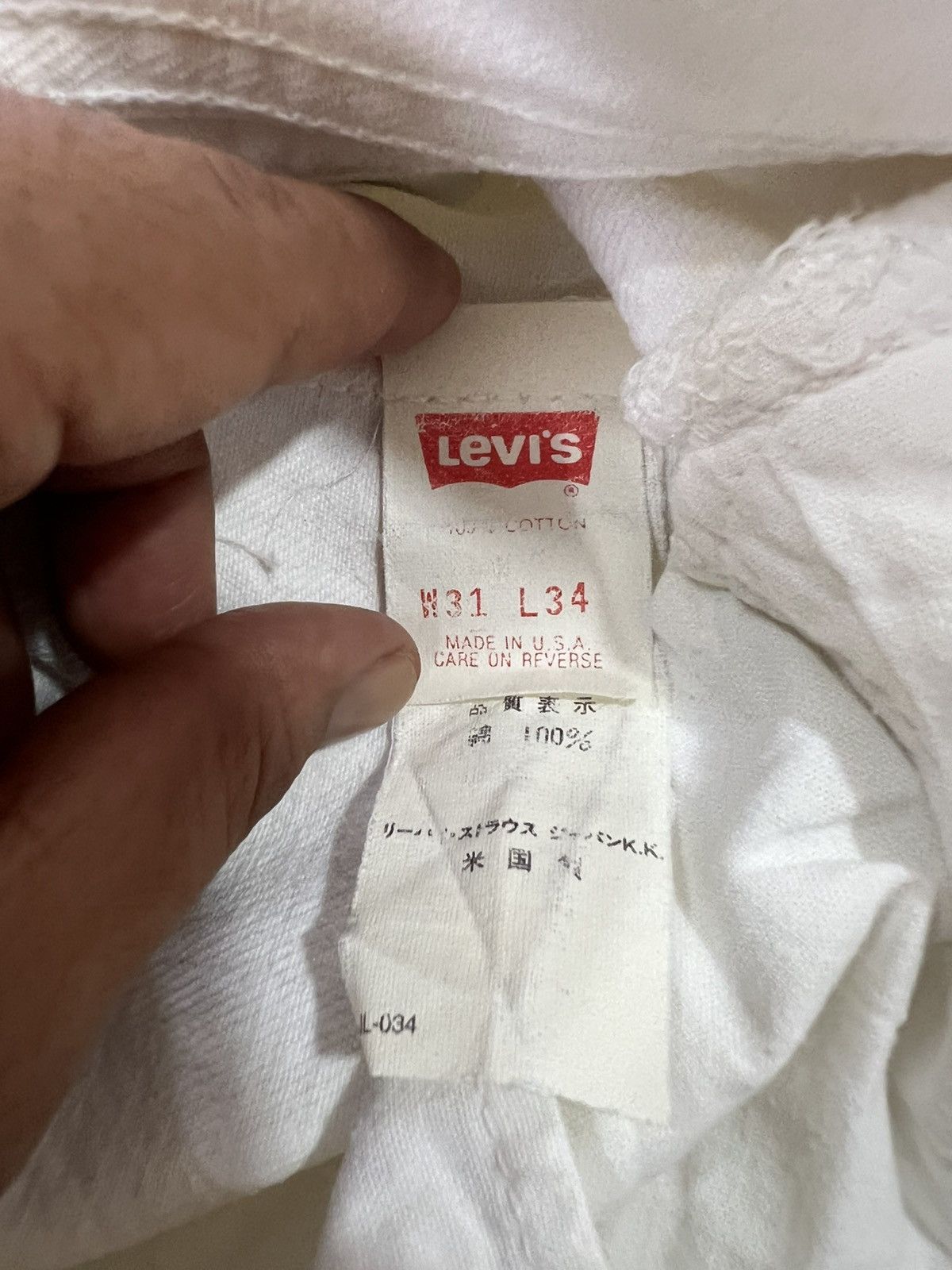 Levi's Vintage Clothing 🔥Vintage Levis 501 Button 552 Denim Size US 30 / EU 46 - 16 Thumbnail
