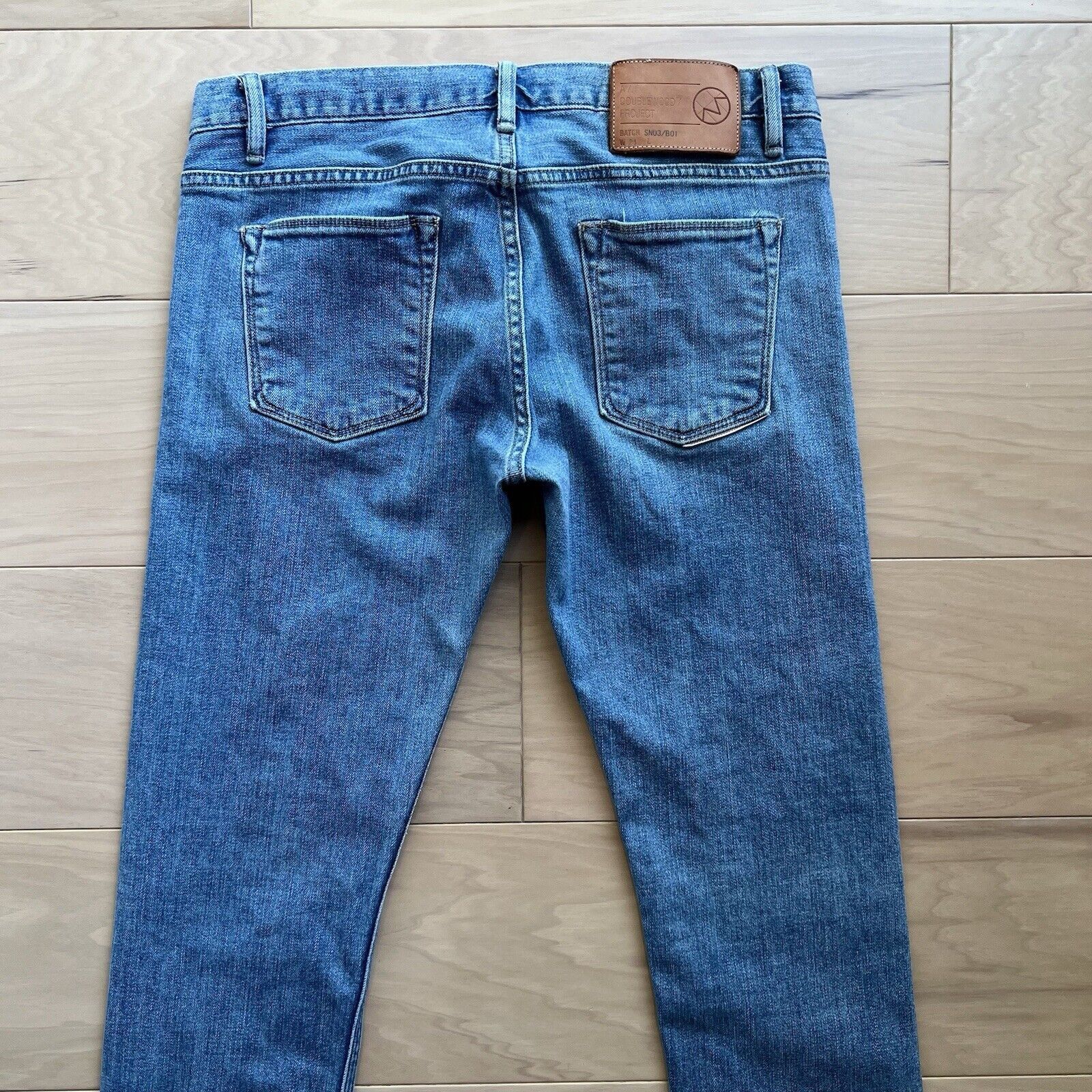 Doublewood Doublewood Project Selvedge Jeans 33 Blue Slim Fit Casual Size US 33 - 9 Thumbnail