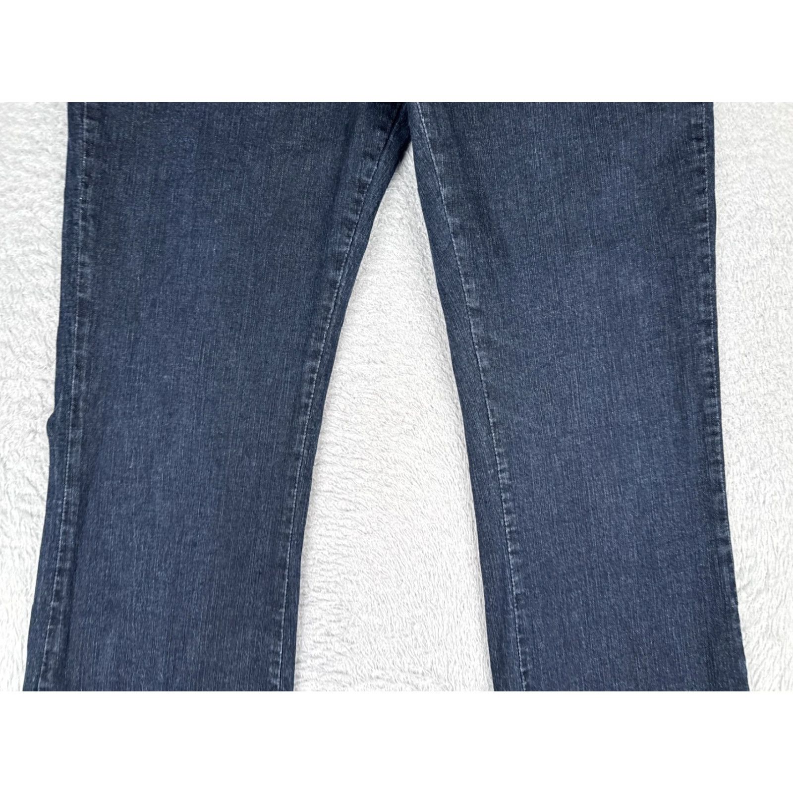 Lee Lee Slender Secret Jeans Womens 12 Blue Bootcut Mid Rise Stretch Denim 31x33 Size 34" / US 12 / IT 48 - 3 Thumbnail