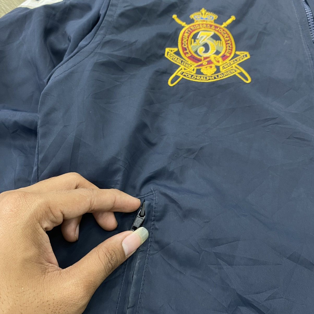 Polo Ralph Lauren Vintage Polo Ralph Lauren Big Pony Nylon Bomber Jacket Size US L / EU 52-54 / 3 - 9 Thumbnail