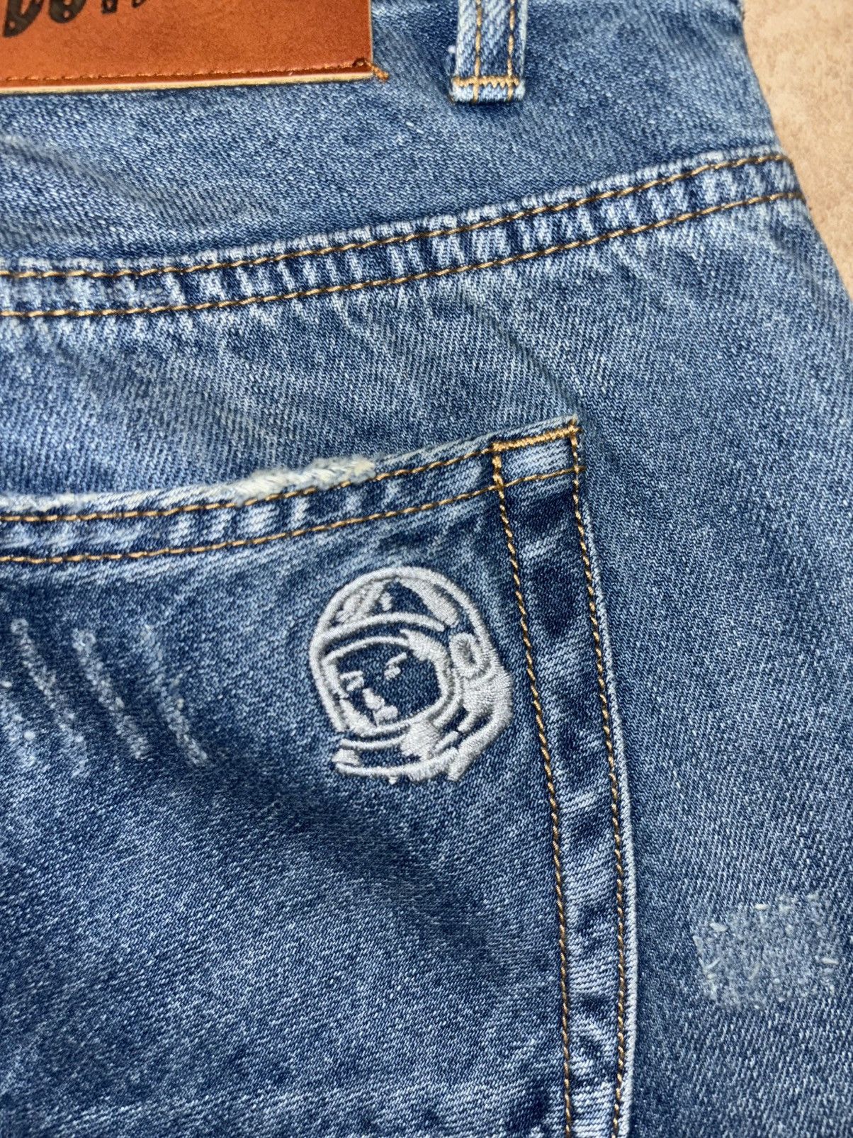 Billionaire Boys Club Billionaire Boys Club multi color Embroidered Jeans Size US 30 / EU 46 - 3 Thumbnail