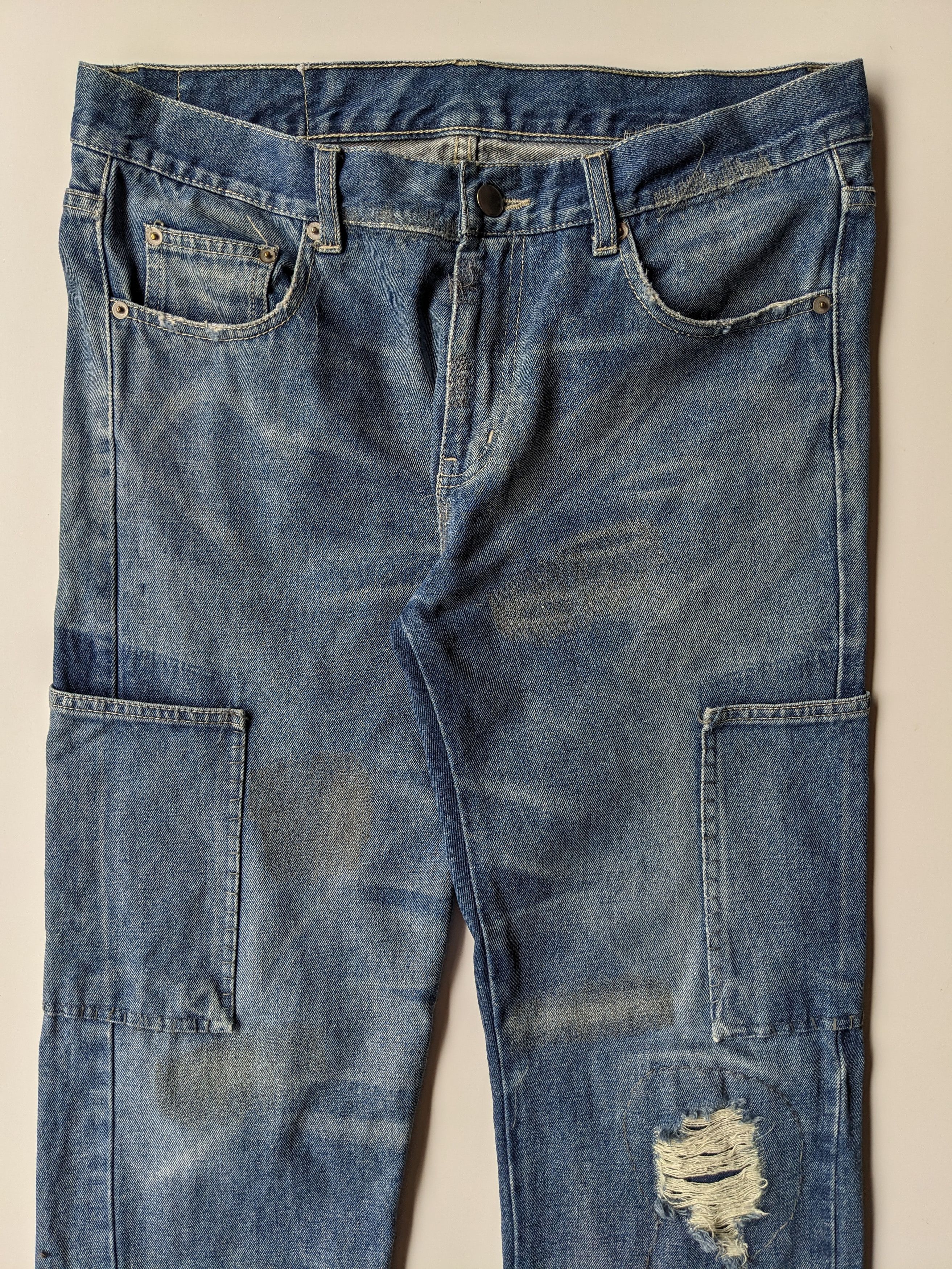 Jean × Neighborhood Neighborhood distressed ripped jean Size US 34 / EU 50 - 3 Thumbnail
