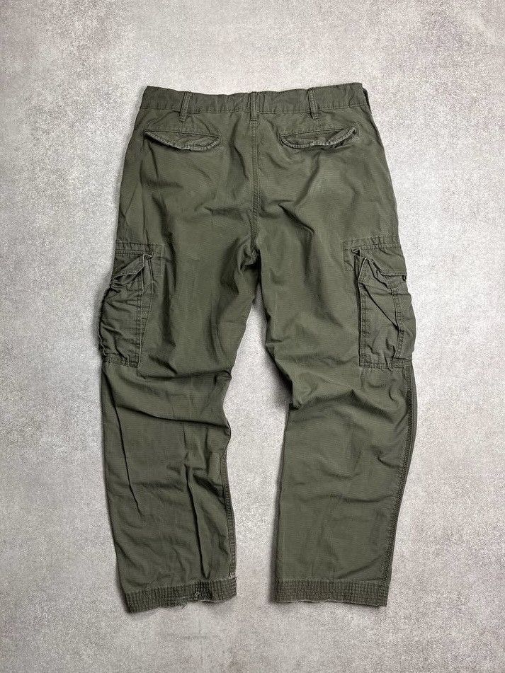 Diesel × Vintage Vintage Gap Baggy Cargo Avantgarde Pants Y2K 36x32 Size US 36 / EU 52 - 2 Thumbnail