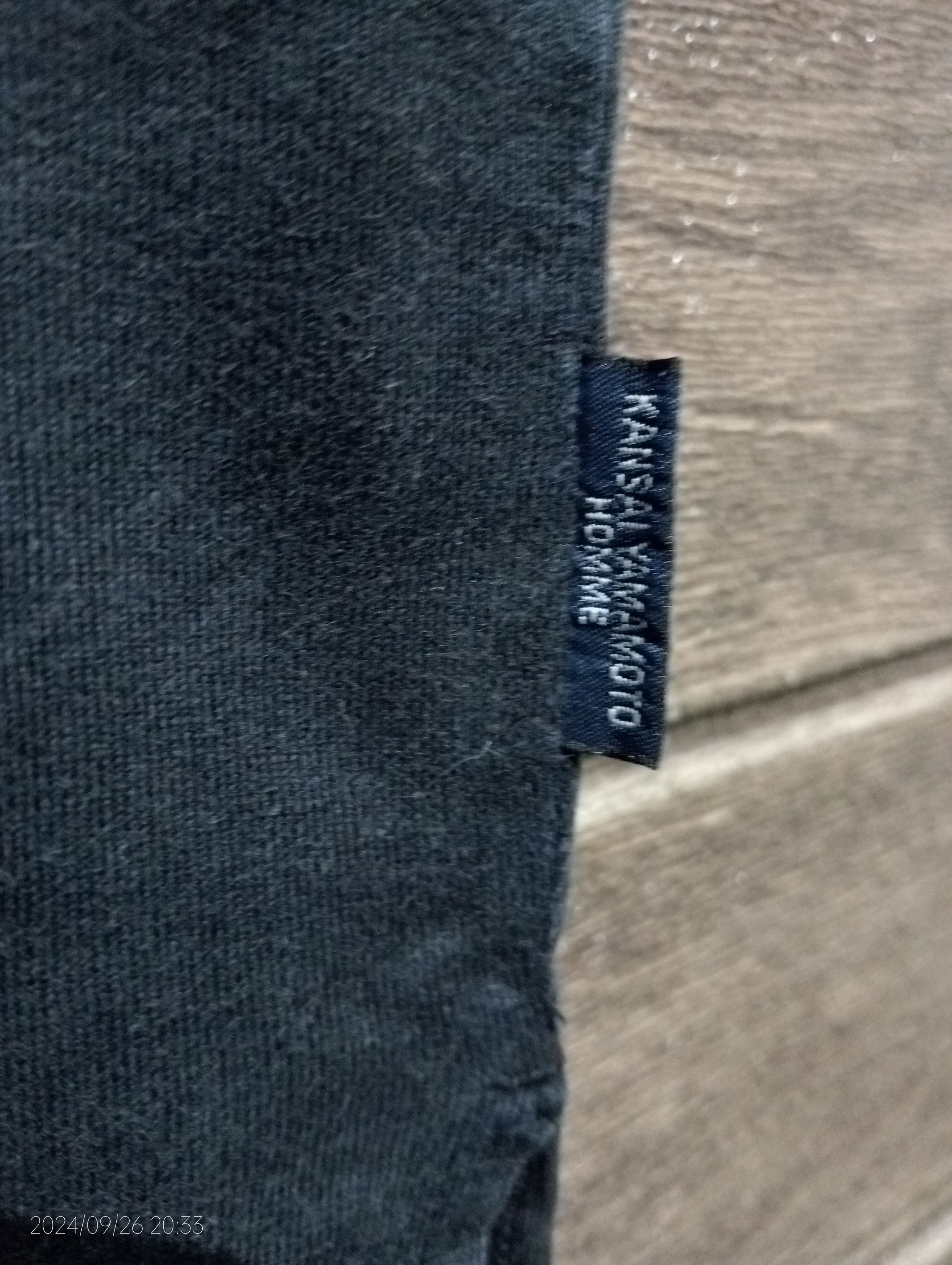 Kansai Yamamoto Vintage Kansai Yamamoto Homme Tee Very Rare Size US M / EU 48-50 / 2 - 3 Thumbnail