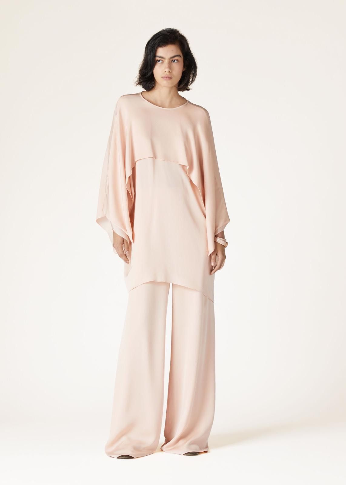 Loro Piana o1srvl11e0425 FAN8310 Jessalyn Shirt in Light Pink Size L / US 10 / IT 46 - 2 Thumbnail