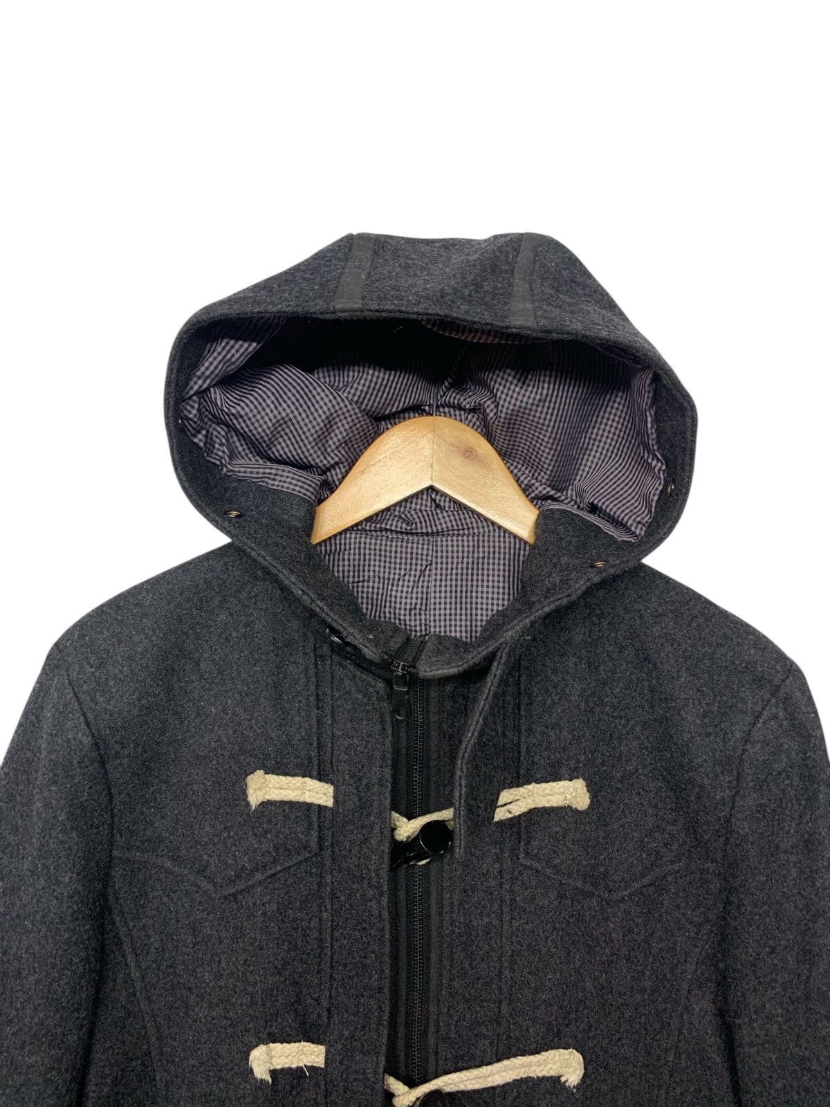 Issey Miyake × Japanese Brand × PPFM Rare PPFM Issey Miyake Wool Zipper Down Jacket Size US L / EU 52-54 / 3 - 5 Thumbnail