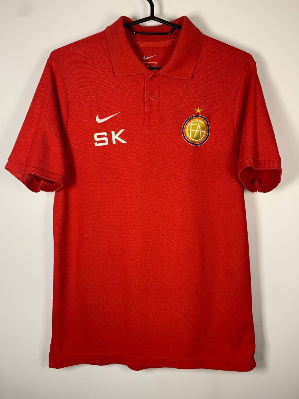 Nike Nike Football Association Coach Polo Shirt Red SK Staff Size US M / EU 48-50 / 2 - 1 Thumbnail
