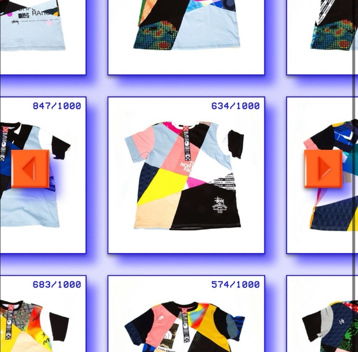 Supreme × The North Face MSCHF Impossible Shirt: Supreme x Kith x Bape x Off-White Size US S / EU 44-46 / 1 - 10 Thumbnail