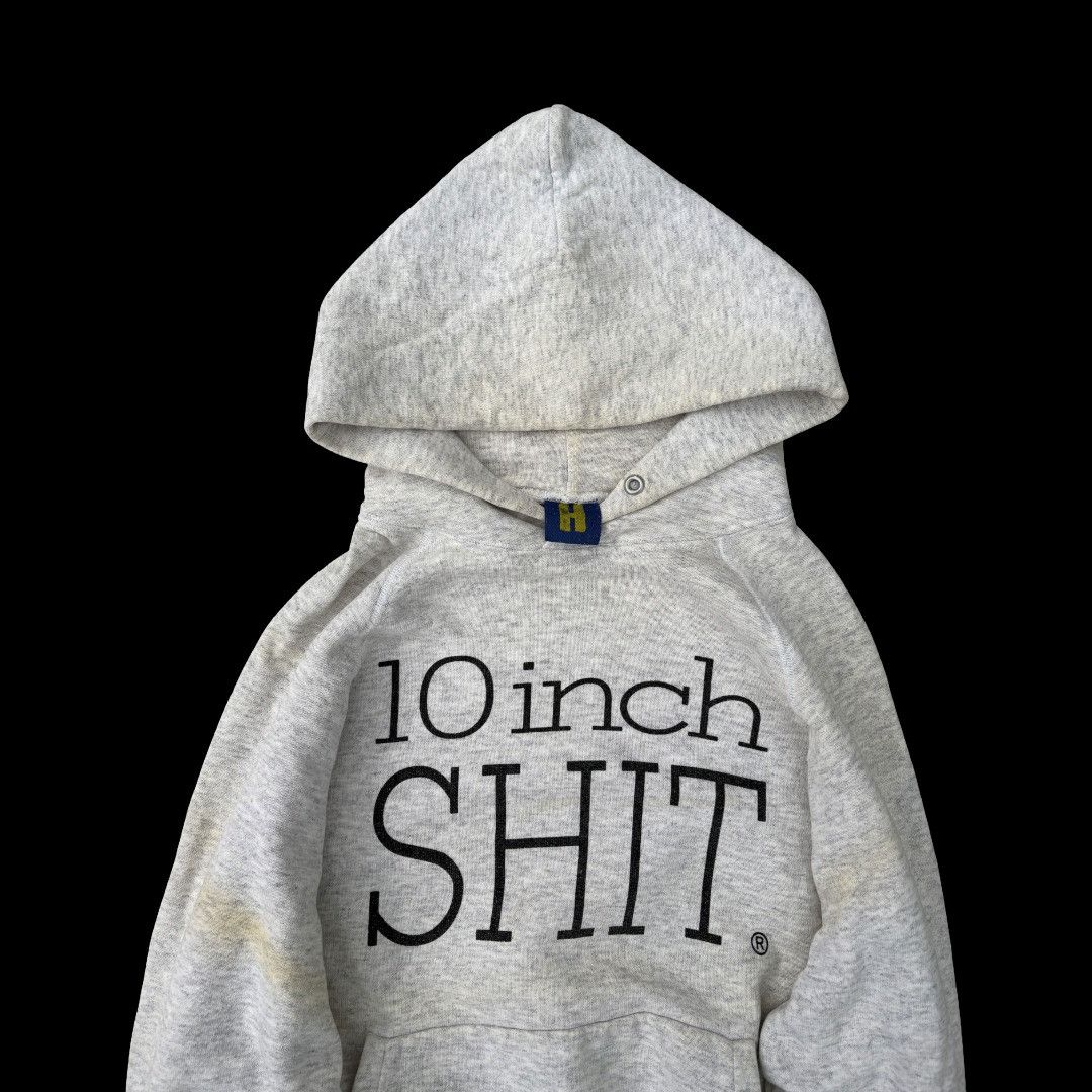 Hysteric Glamour HYSTERIC GLAMOUR | 90s Archive "10inch shit" Graphic Hoodie Size US S / EU 44-46 / 1 - 2 Thumbnail
