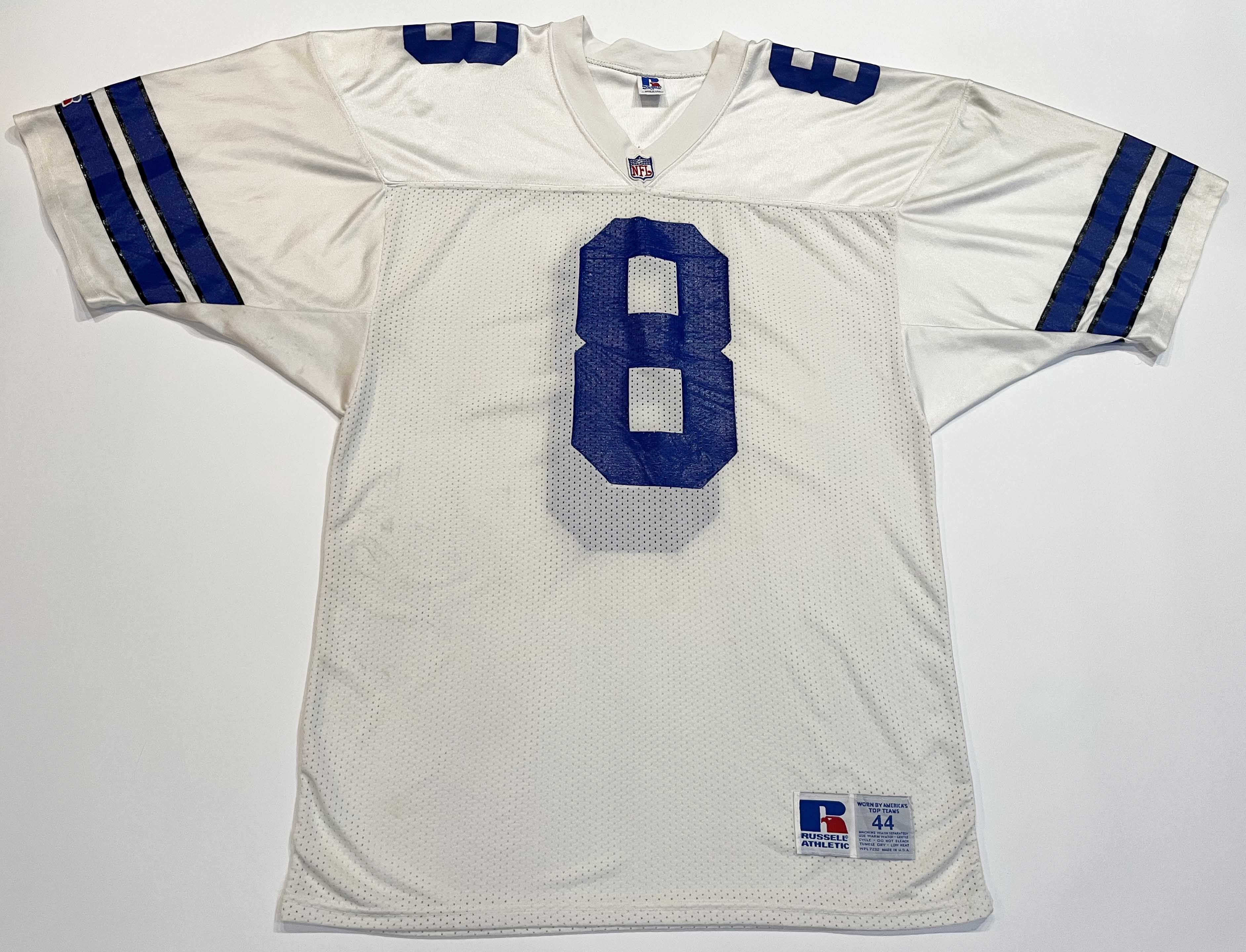 NFL × Russell Athletic × Vintage Vintage Russell Athletic NFL Dallas Cowboys AIKMAN #8 Jersey Size US M / EU 48-50 / 2 - 1 Thumbnail