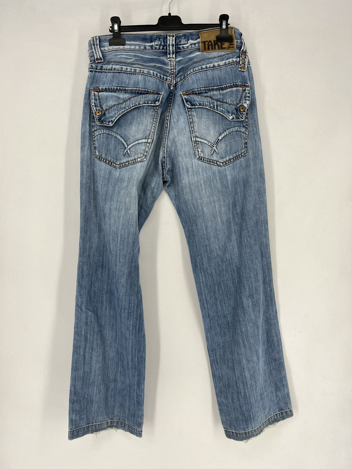 Japanese Brand × Vintage Vintage TAKE TWO Denim Jeans, Made In Italy "Style Ed Hardy Size US 32 / EU 48 - 13 Thumbnail