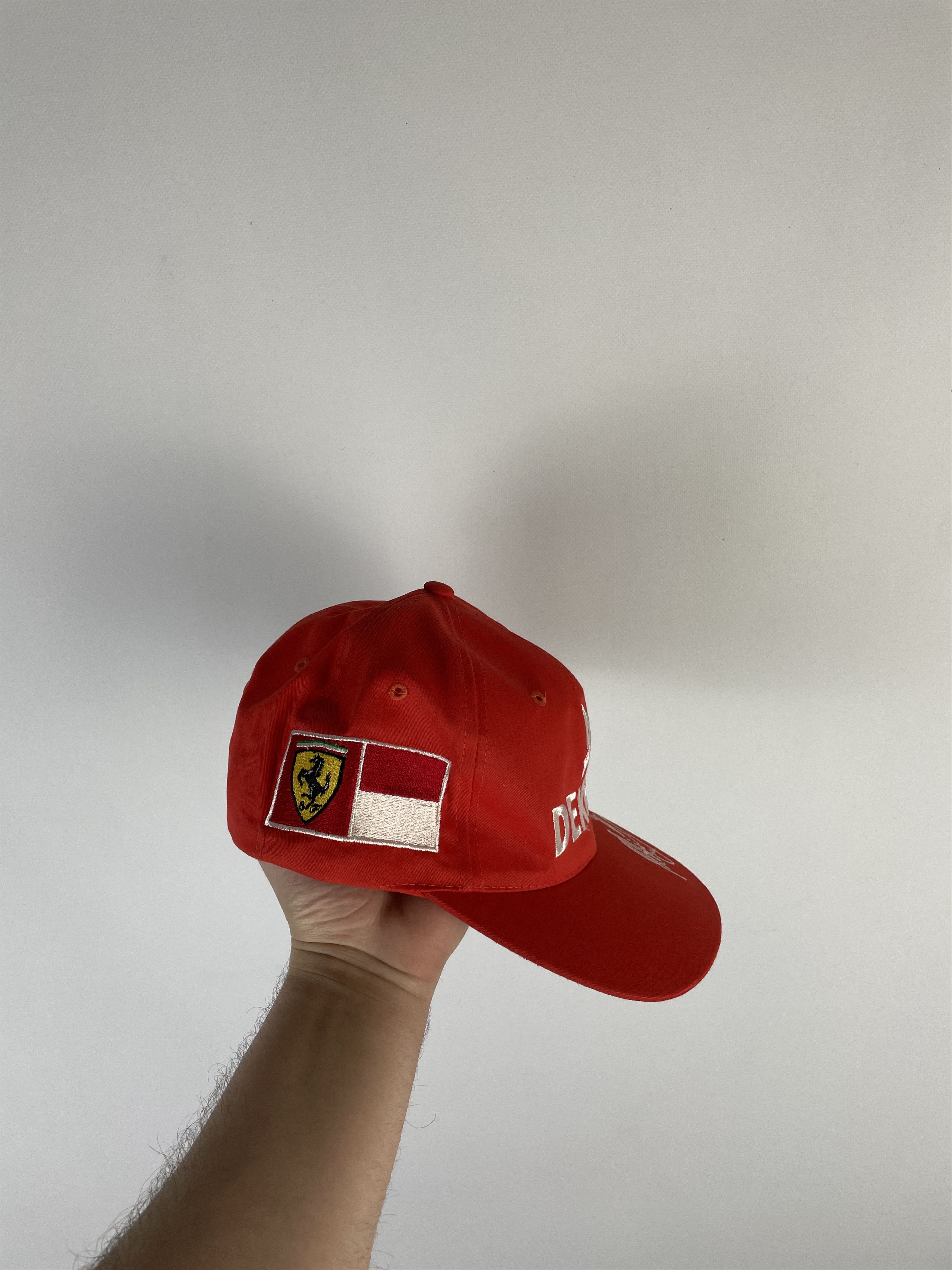Ferrari × Vintage FERRARI CAP DEKRA VINTAGE MICHAEL SCHUMACHER CAP FORMULA 1 Size ONE SIZE - 3 Thumbnail
