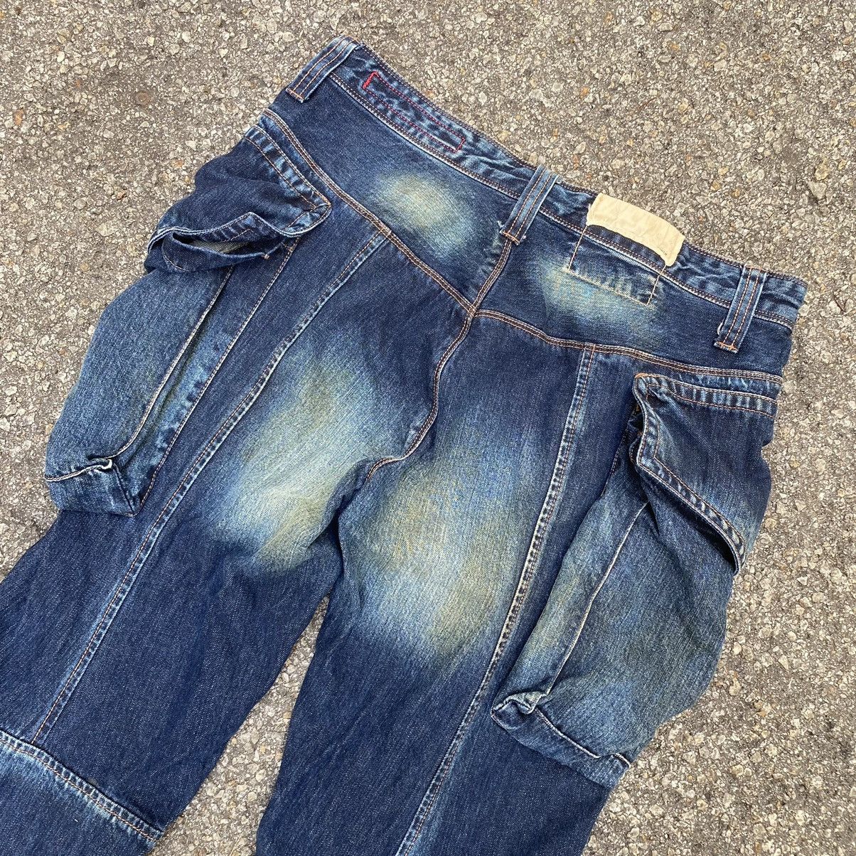 Hysteric Glamour Flare Jeans TOUGH JEANSMITH Monkey Cargo Denim Boot Cut Punk Size US 34 / EU 50 - 10 Thumbnail