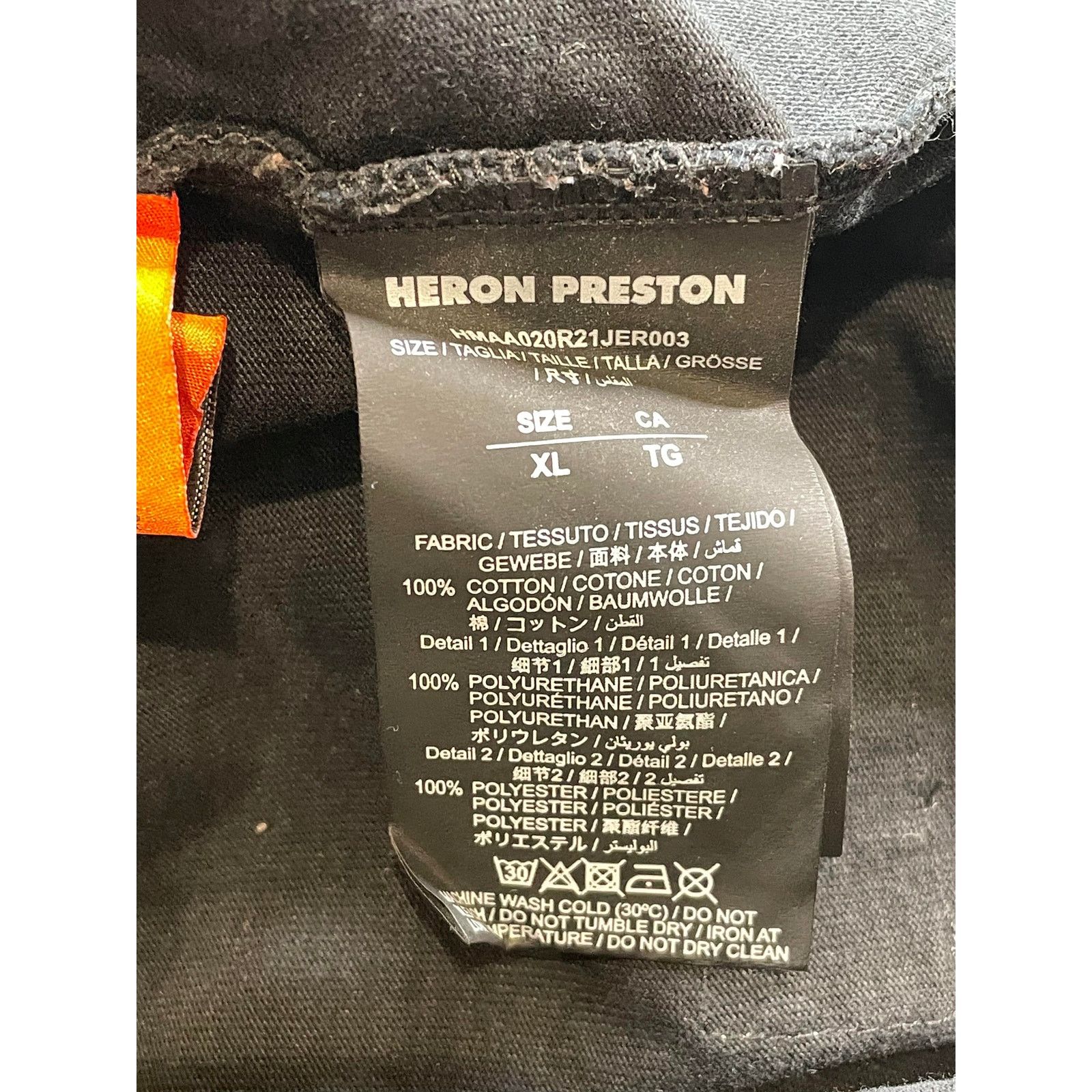Heron Preston Heron Preston Black Swan Pink & Green Tee Size US XL / EU 56 / 4 - 8 Thumbnail