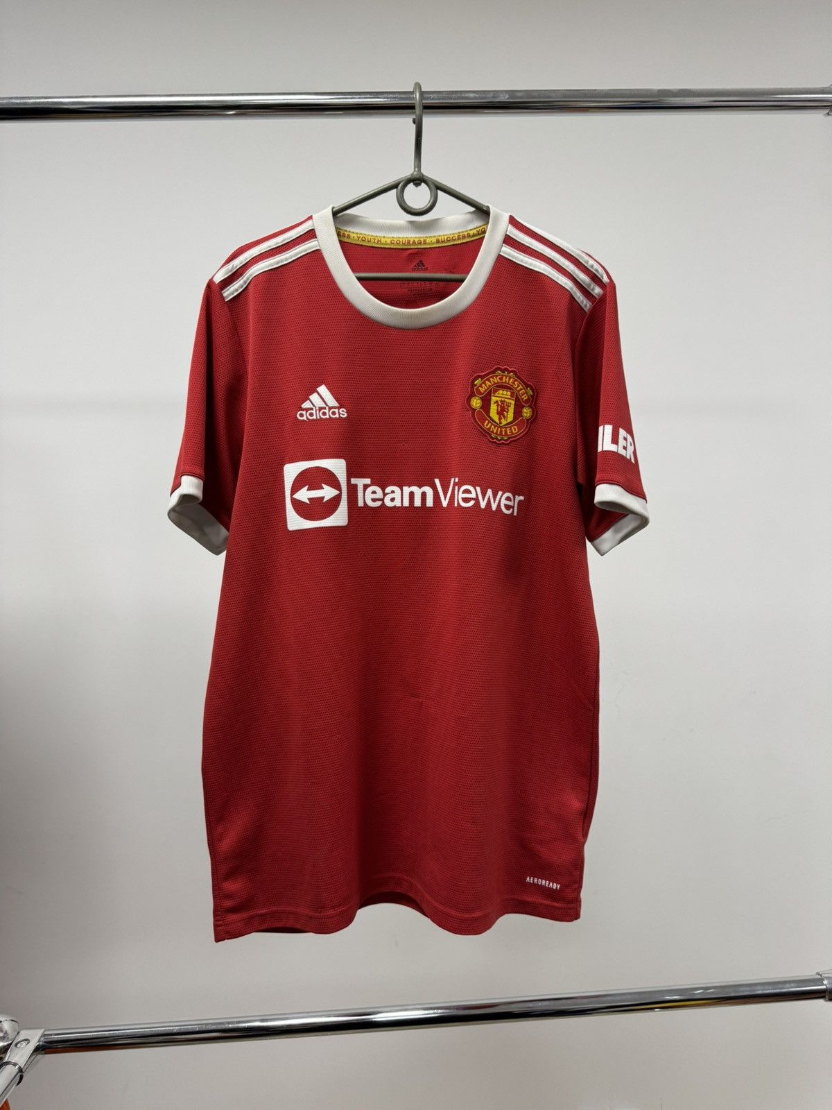 Adidas Adidas Manchester United Ronaldo #7 CR7 Jersey 2021/2022 Size US L / EU 52-54 / 3 - 1 Thumbnail