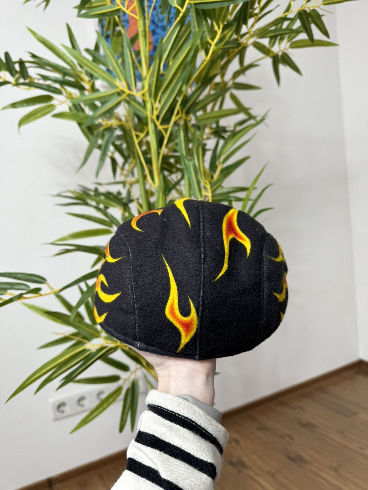 Vintage VINTAGE FLAME FIRE HAT CAP Size ONE SIZE - 8 Thumbnail