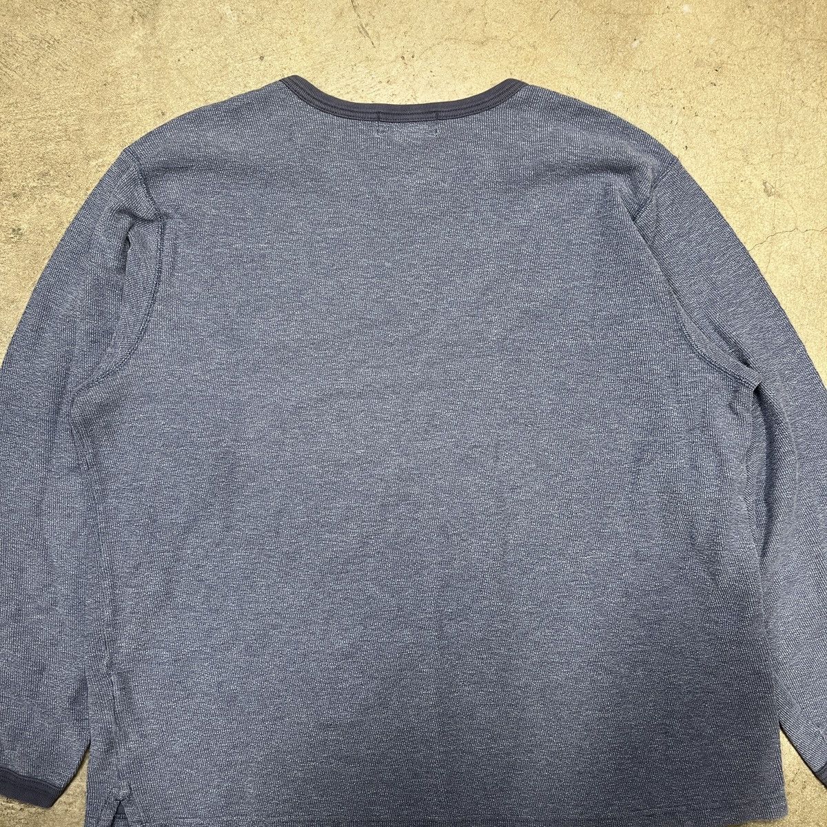 Eddie Bauer Vintage Eddie Bauer Long Sleeve Pullover Blue Stripe Large Size US L / EU 52-54 / 3 - 3 Thumbnail
