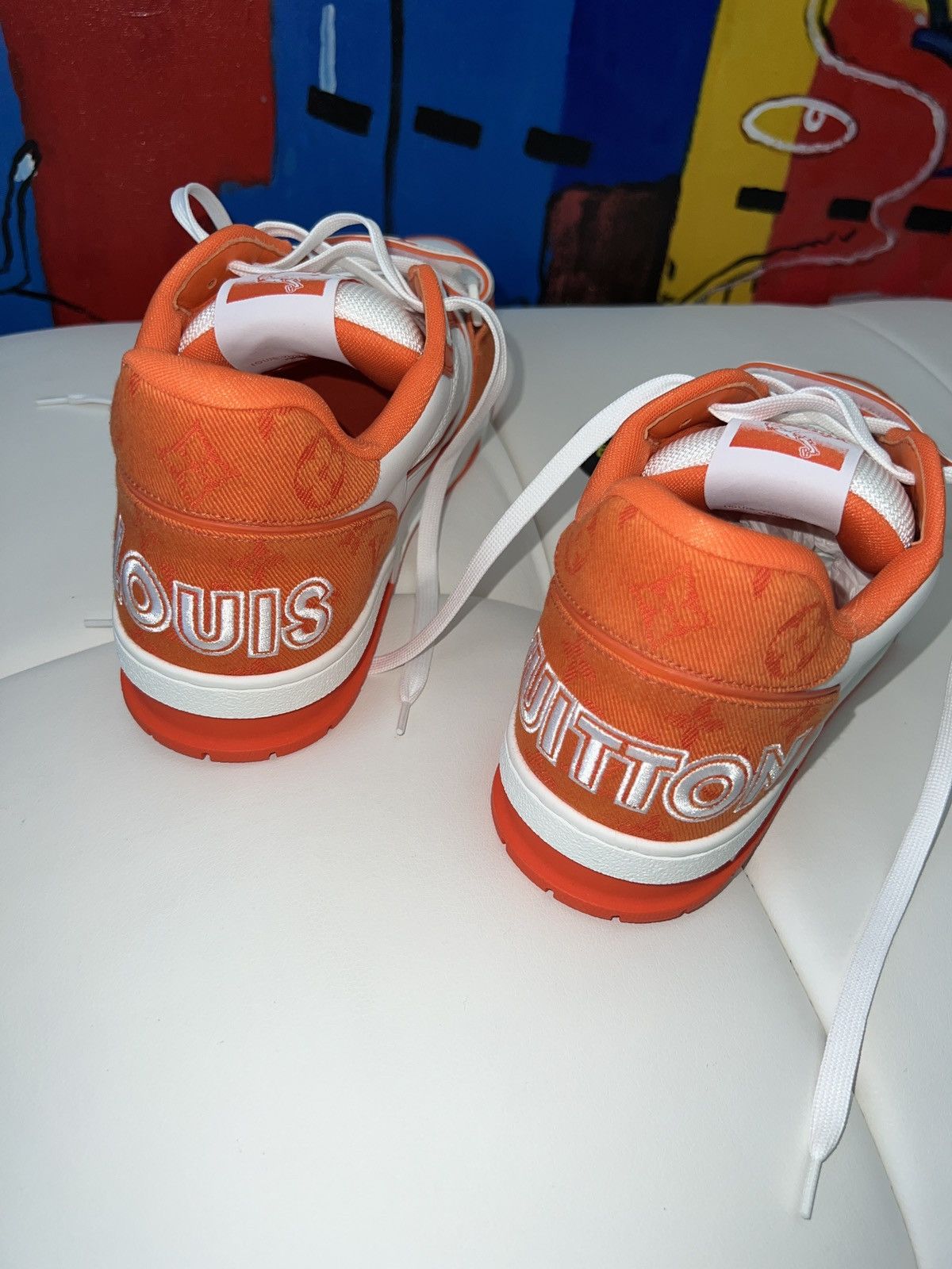 Louis Vuitton Louis Vuitton monogram strap sneakers LV9 Size US 11 / EU 44 - 5 Thumbnail